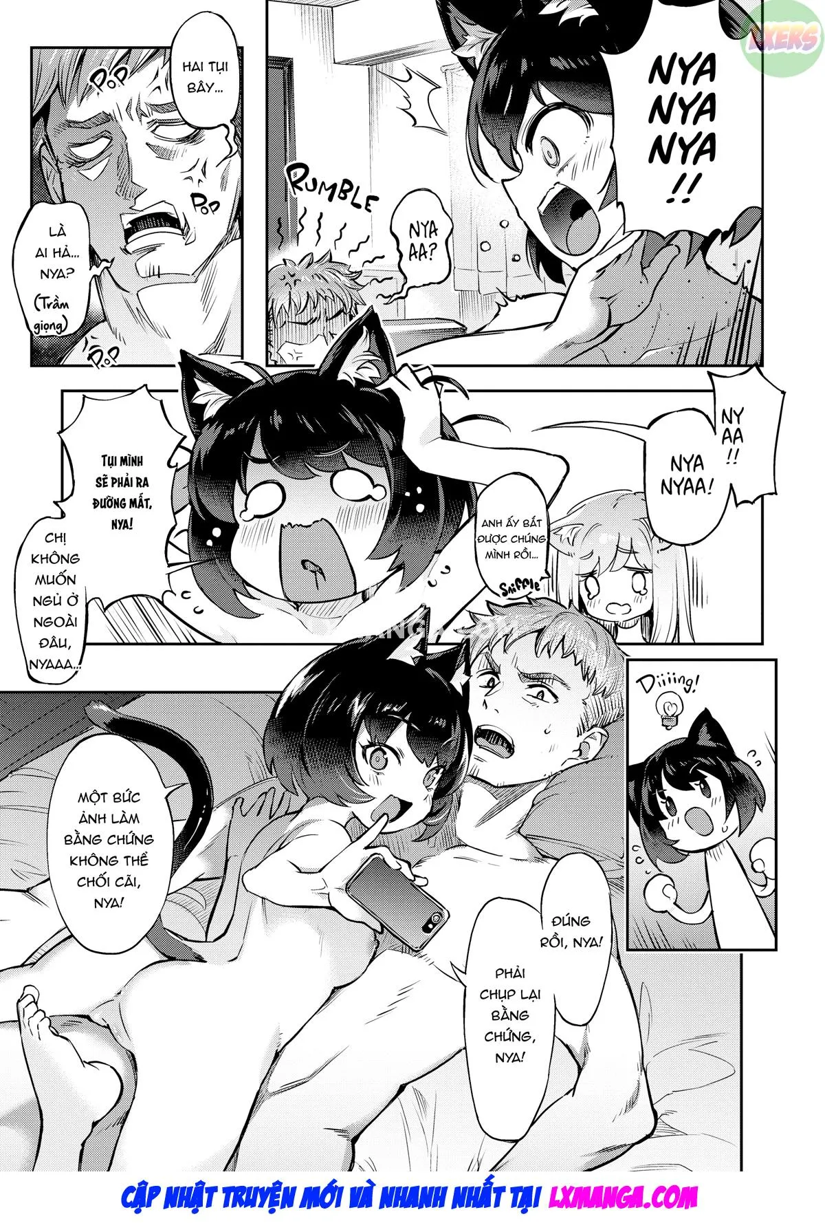 HentaiVN.net - Ảnh 8 - Bunny Mating Season - Chap 8 - Scolding Kitties | END