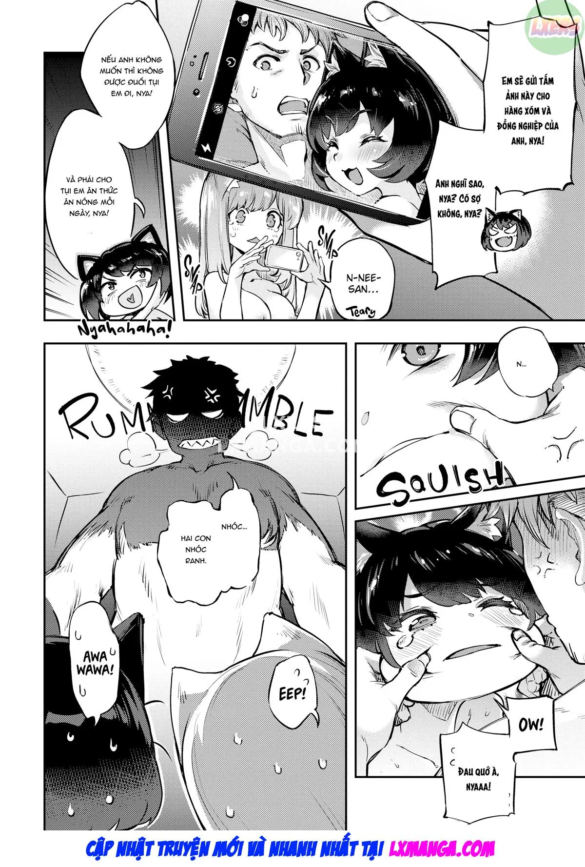 HentaiVN.net - Ảnh 9 - Bunny Mating Season - Chap 8 - Scolding Kitties | END