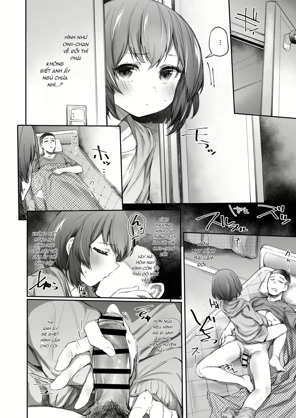 HentaiVN.net - Ảnh 23 - Khi ngủ là lúc ta thành thật nhất [Neteru Toki wa Sunao] - Ngọt nhà