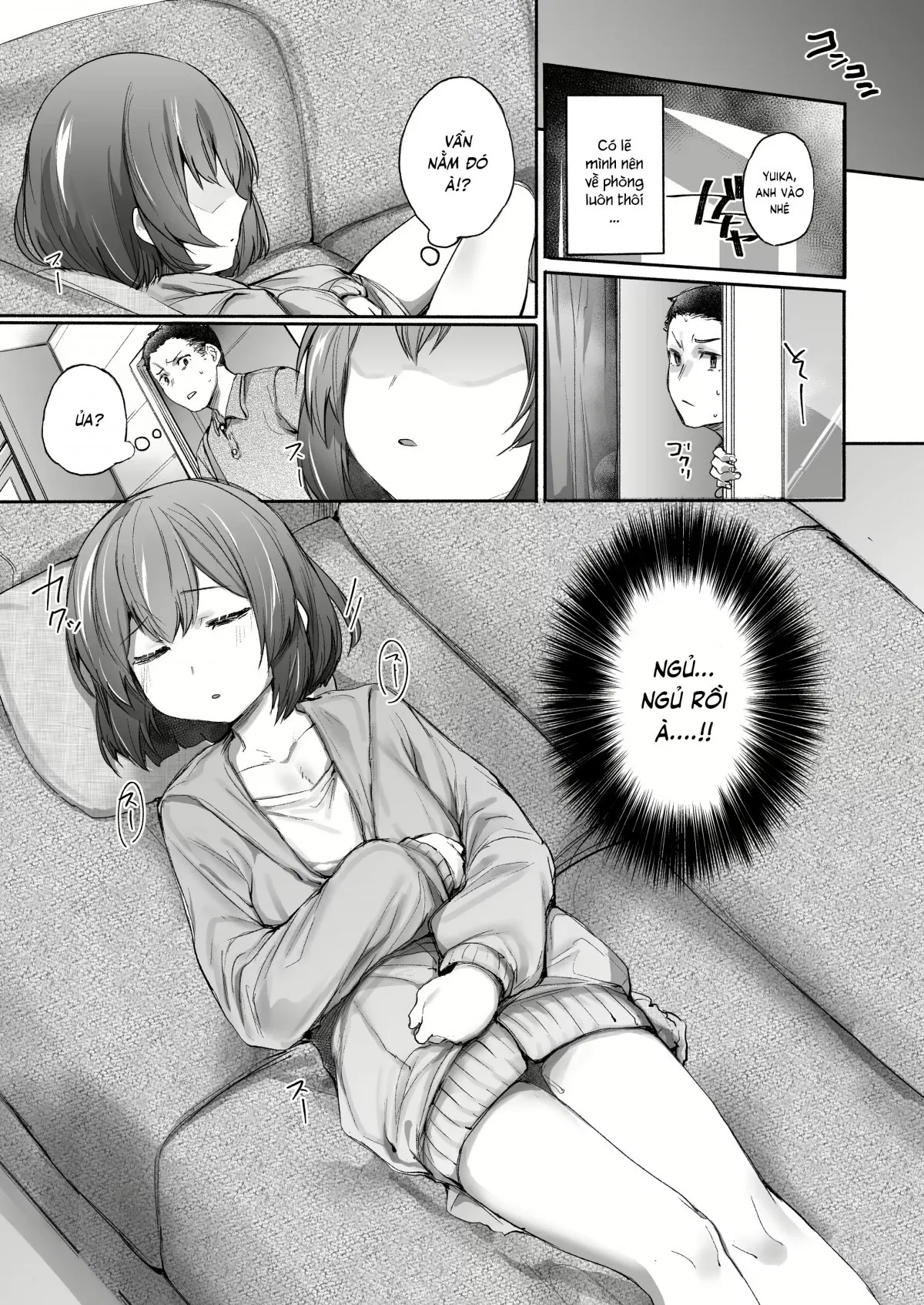 HentaiVN.net - Ảnh 9 - Khi ngủ là lúc ta thành thật nhất [Neteru Toki wa Sunao] - Ngọt nhà