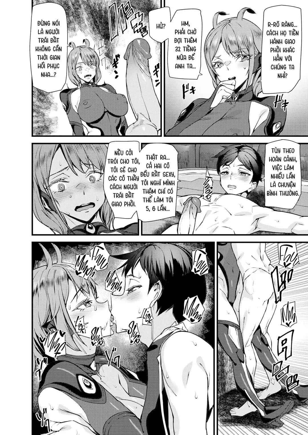 HentaiVN.net - Ảnh 15 - Tình dục của nhân loại là thế này sao? - Oneshot