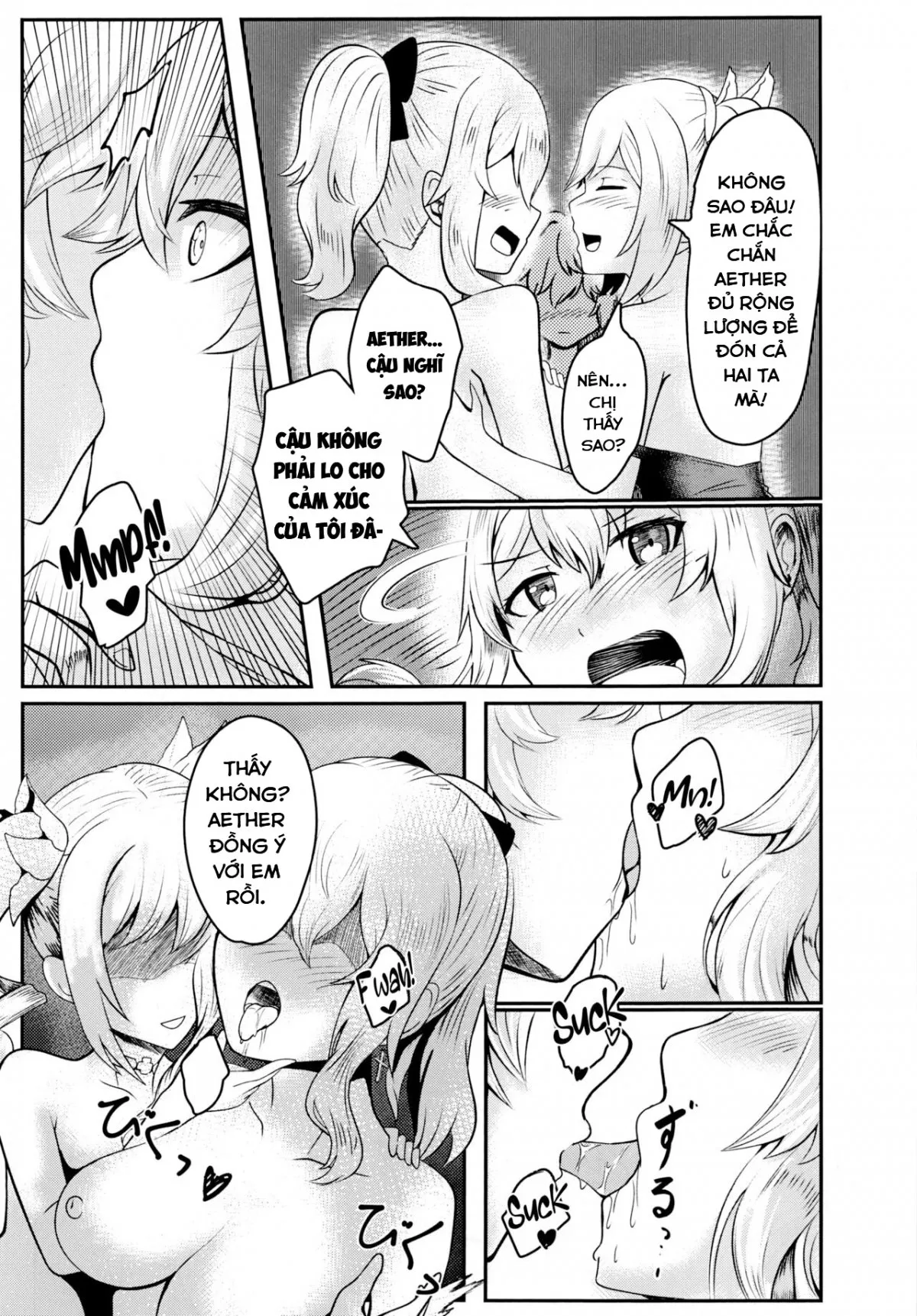 HentaiVN.net - Ảnh 24 - Chị chị em em. (Genshin Impact) [Sisterly Love] - Oneshot