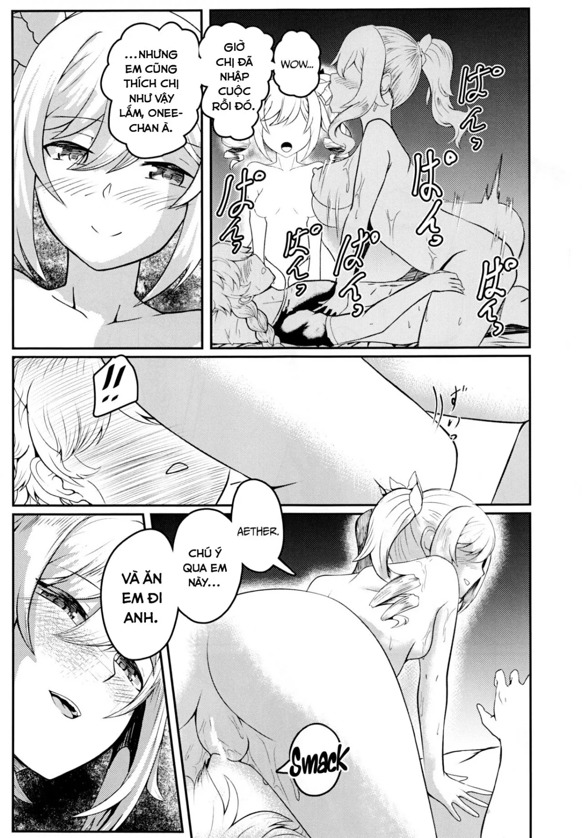 HentaiVN.net - Ảnh 30 - Chị chị em em. (Genshin Impact) [Sisterly Love] - Oneshot