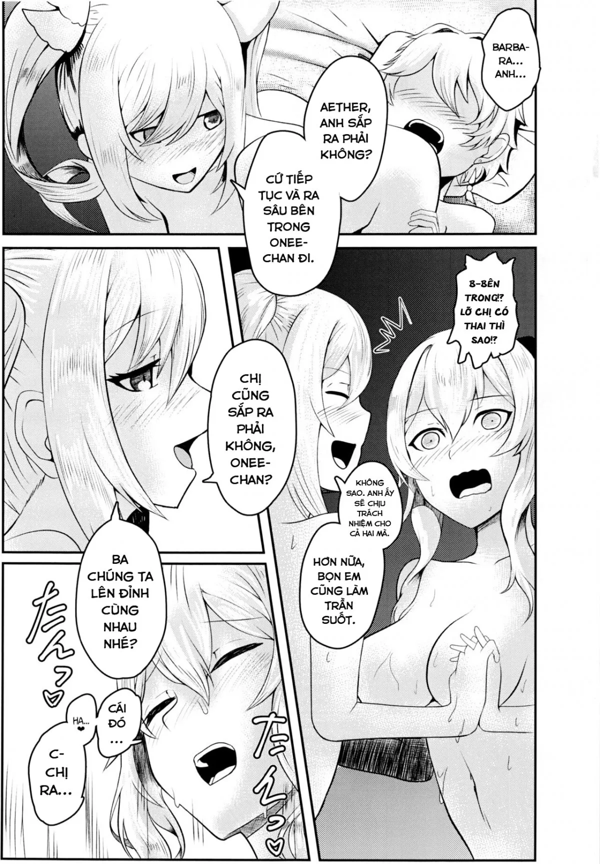 HentaiVN.net - Ảnh 32 - Chị chị em em. (Genshin Impact) [Sisterly Love] - Oneshot