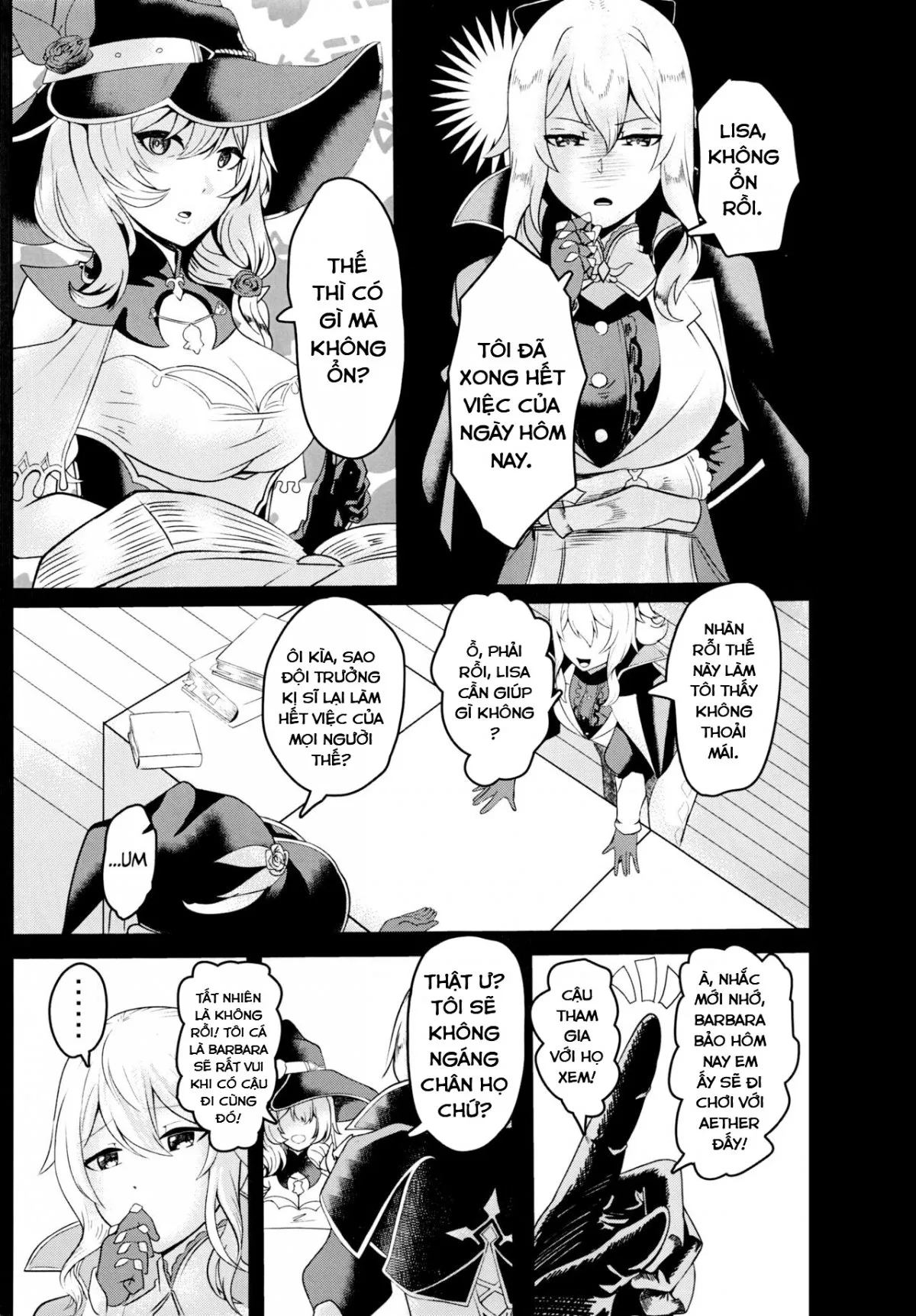 HentaiVN.net - Ảnh 9 - Chị chị em em. (Genshin Impact) [Sisterly Love] - Oneshot