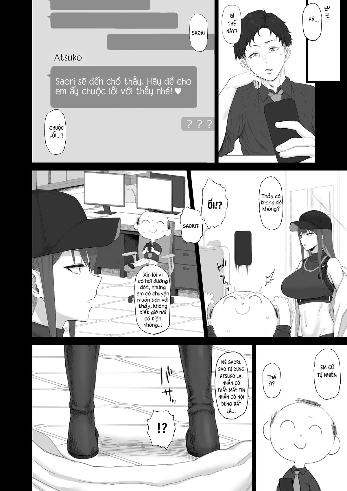 HentaiVN.net - Ảnh 5 - Muchi ni Shokuzai Kyouiku ni Nikuyoku (Blue Archive) [無知に贖罪 教育に肉欲 ; Nhục dục chuộc lỗi cho sự vô tri] - Nhục dục chuộc lỗi cho sự vô tri