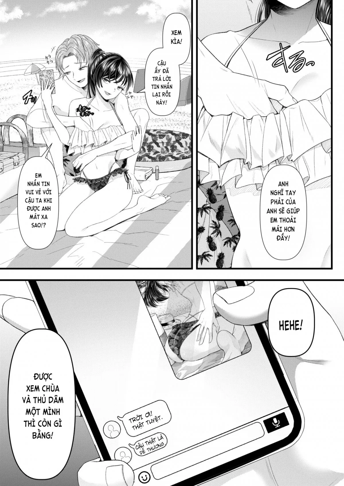 HentaiVN.net - Ảnh 4 - Danshi Yuutousei o Daraku Saseru Houhou ~Natsuyasumi~ [談志勇斗星を堕落させる法 ～なつやすみ～] - Ngọt