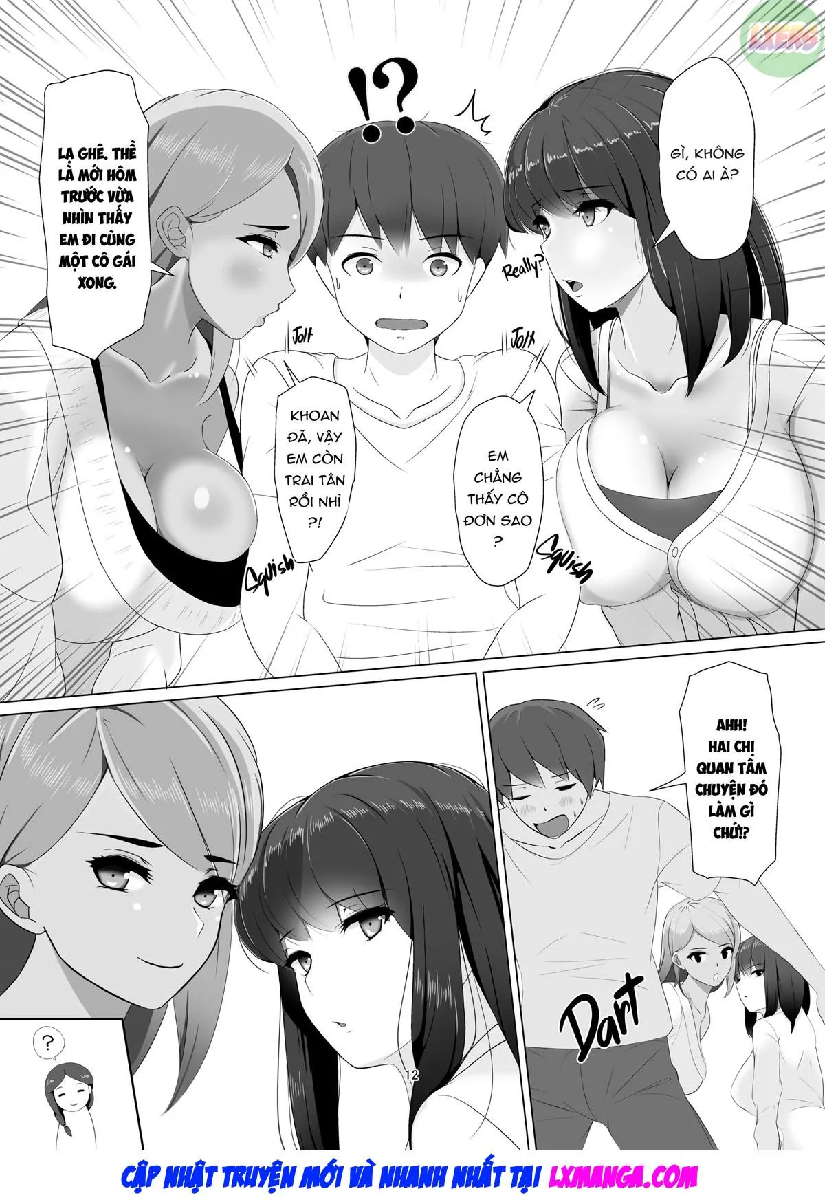 HentaiVN.net - Ảnh 12 - Bị Quyến Rũ Bởi Những Cô Nàng Dâm Đãng - Oneshot