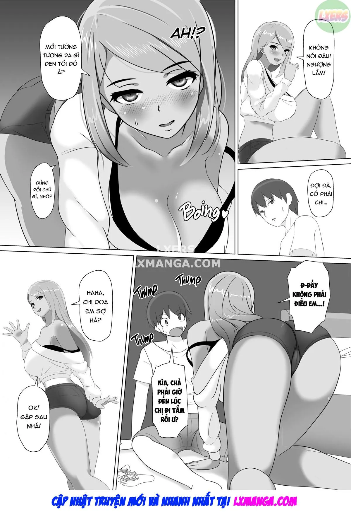 HentaiVN.net - Ảnh 14 - Bị Quyến Rũ Bởi Những Cô Nàng Dâm Đãng - Oneshot