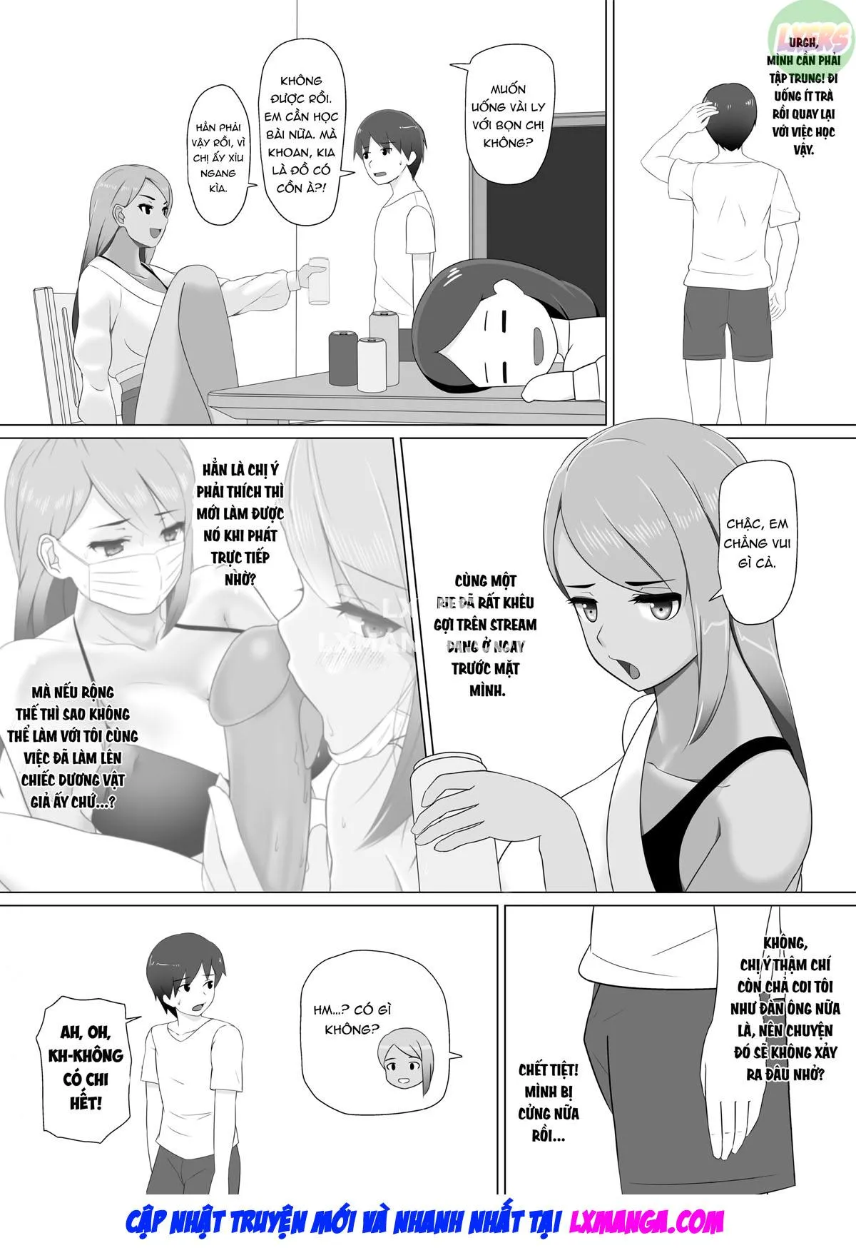 HentaiVN.net - Ảnh 18 - Bị Quyến Rũ Bởi Những Cô Nàng Dâm Đãng - Oneshot