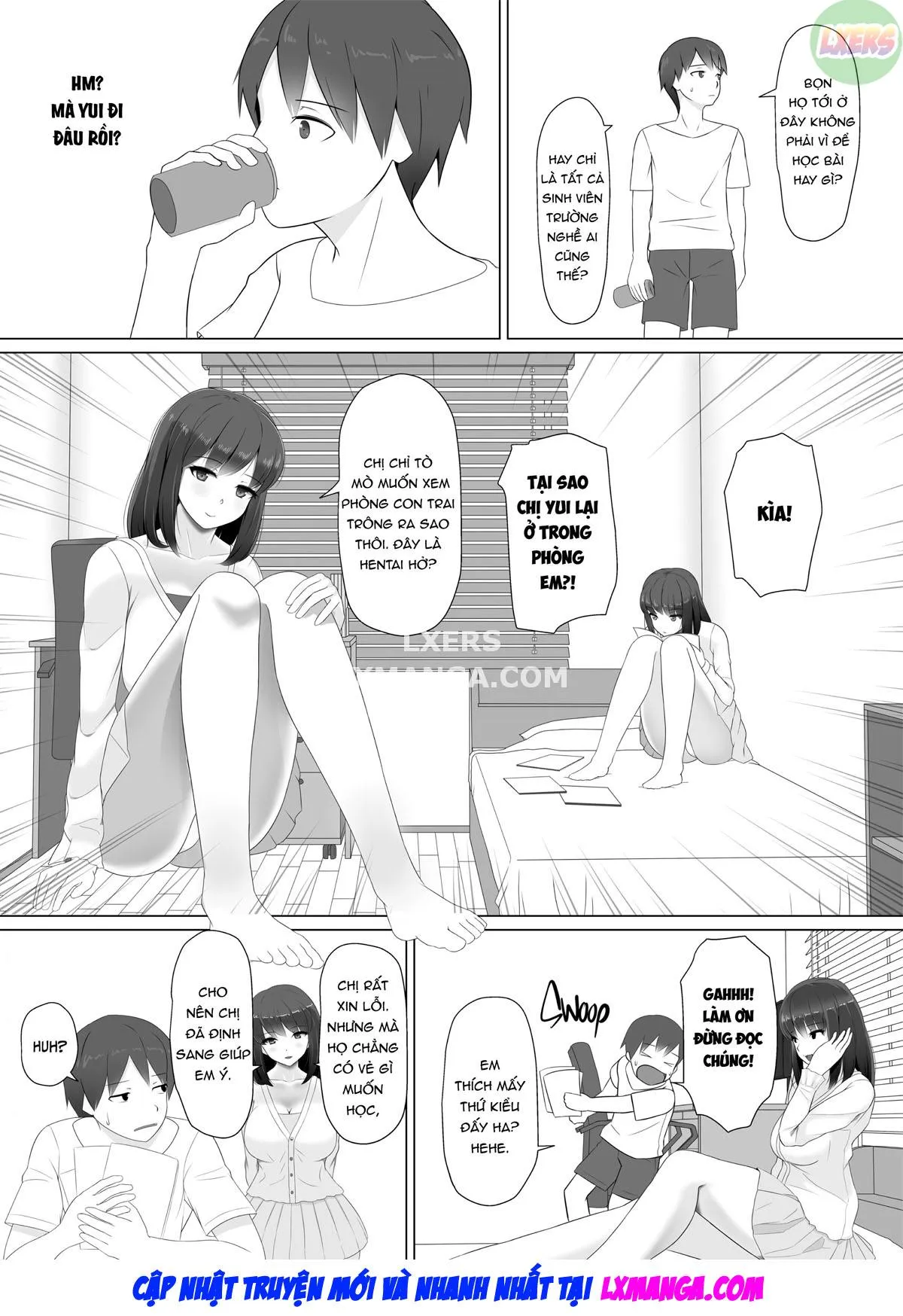 HentaiVN.net - Ảnh 19 - Bị Quyến Rũ Bởi Những Cô Nàng Dâm Đãng - Oneshot