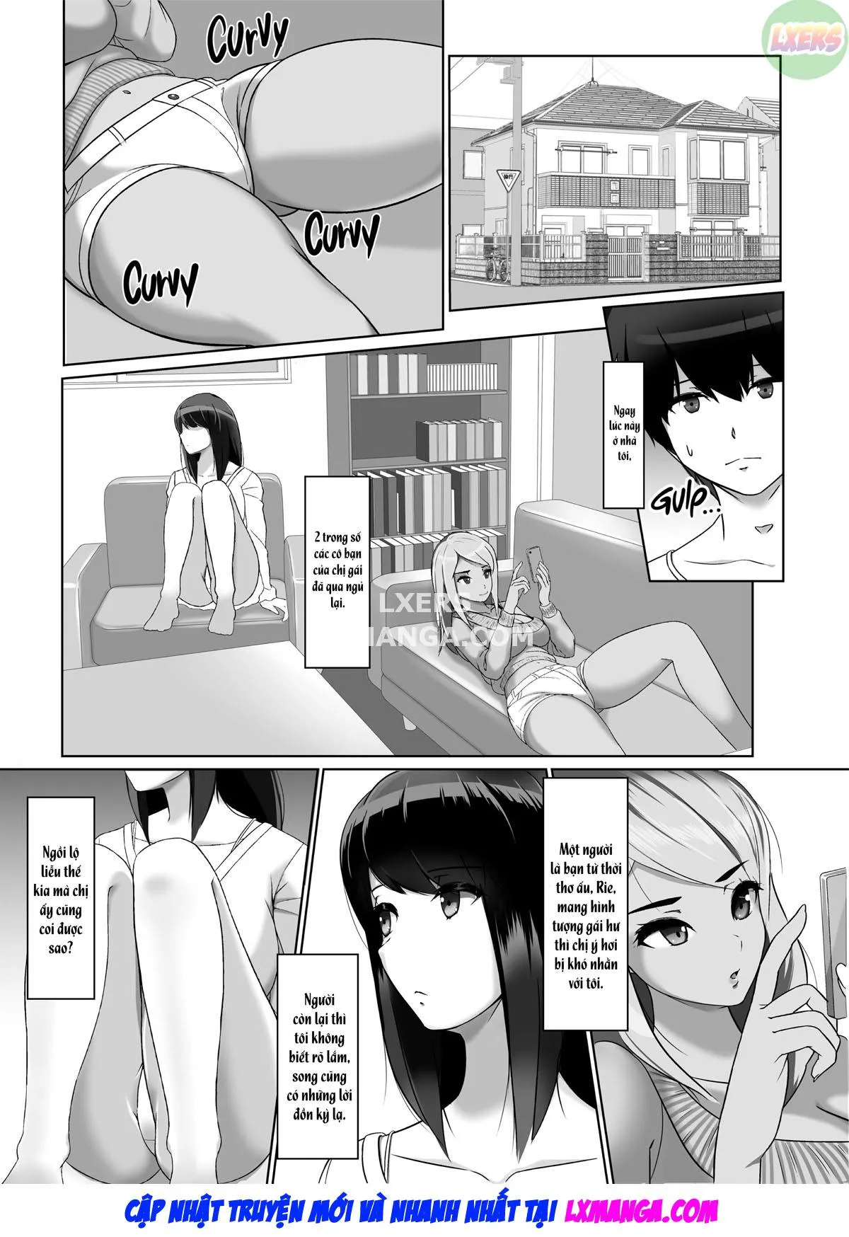 HentaiVN.net - Ảnh 3 - Bị Quyến Rũ Bởi Những Cô Nàng Dâm Đãng - Oneshot