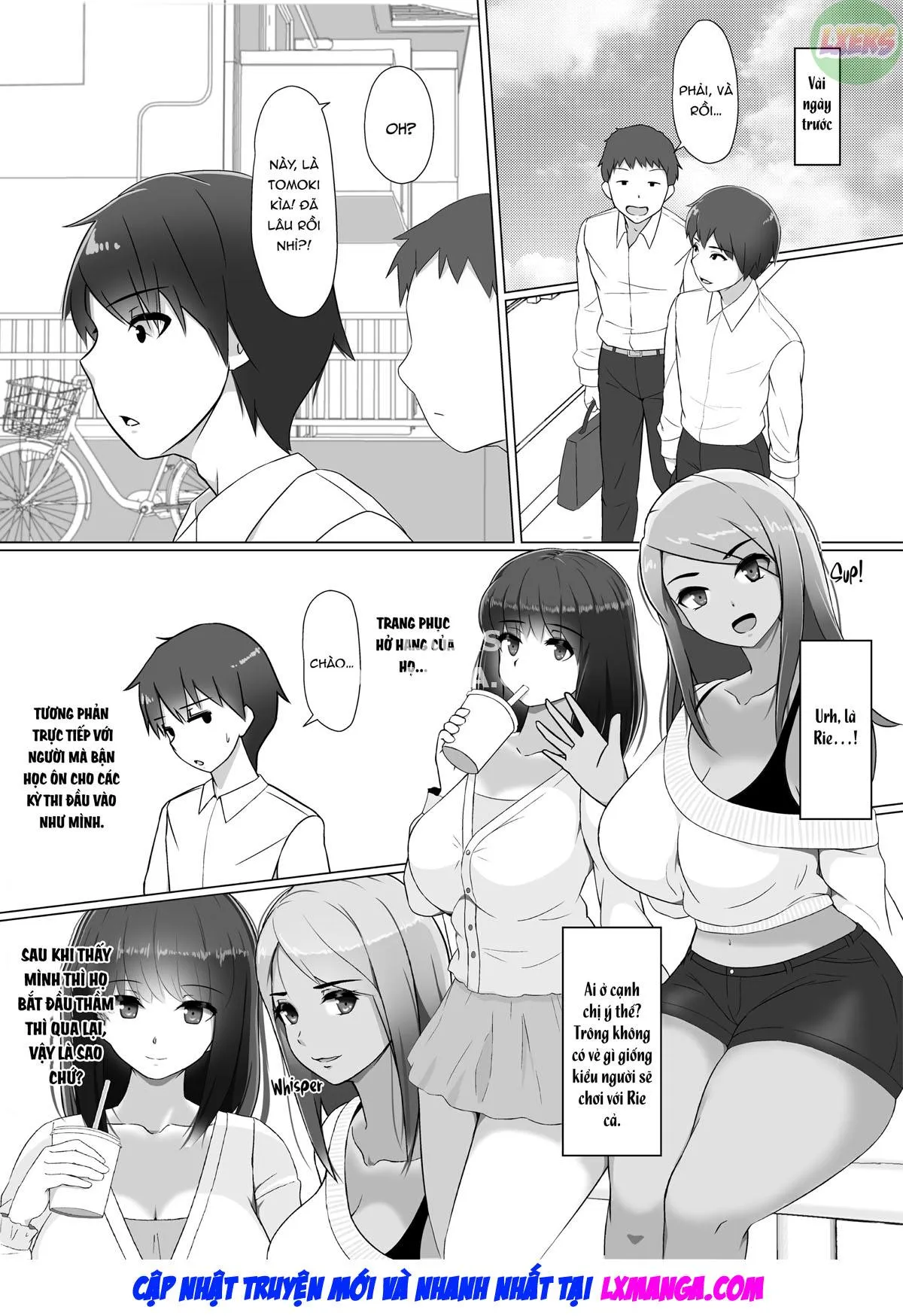 HentaiVN.net - Ảnh 4 - Bị Quyến Rũ Bởi Những Cô Nàng Dâm Đãng - Oneshot