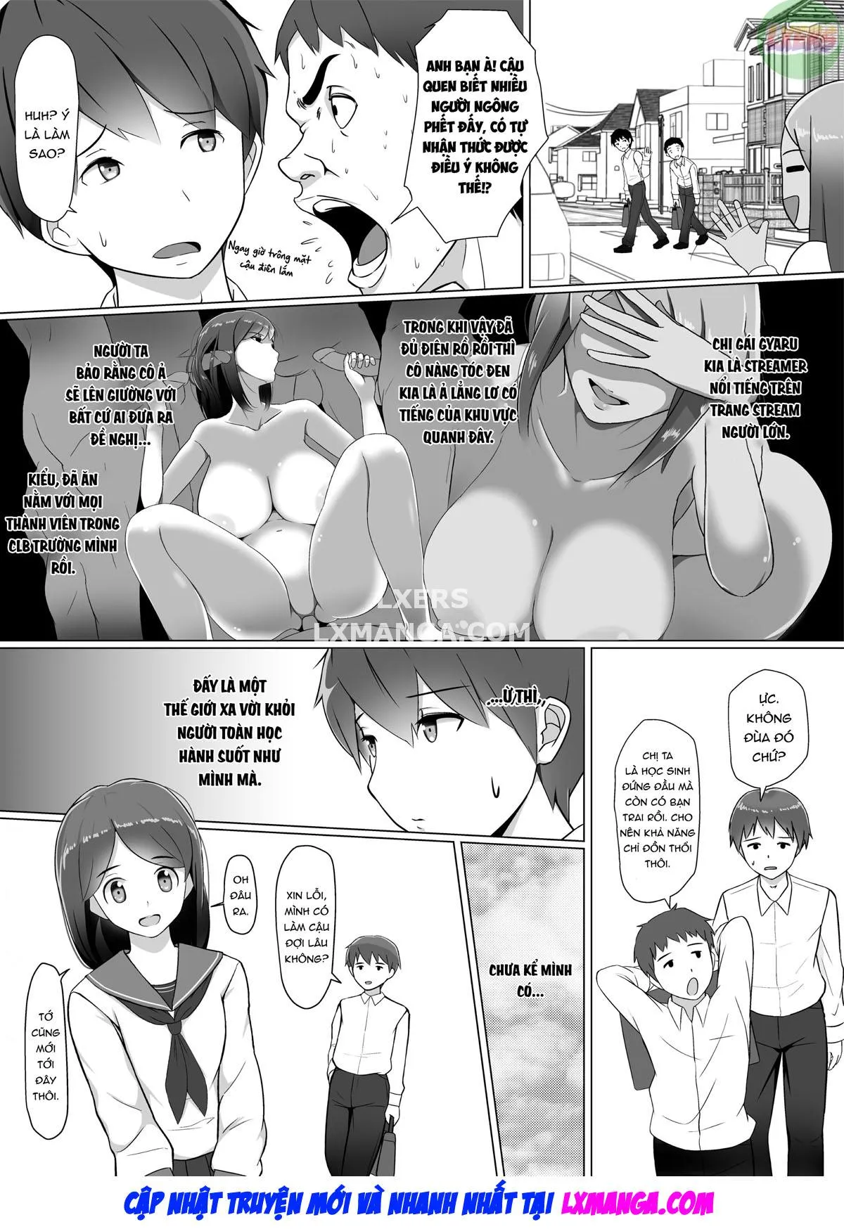 HentaiVN.net - Ảnh 5 - Bị Quyến Rũ Bởi Những Cô Nàng Dâm Đãng - Oneshot