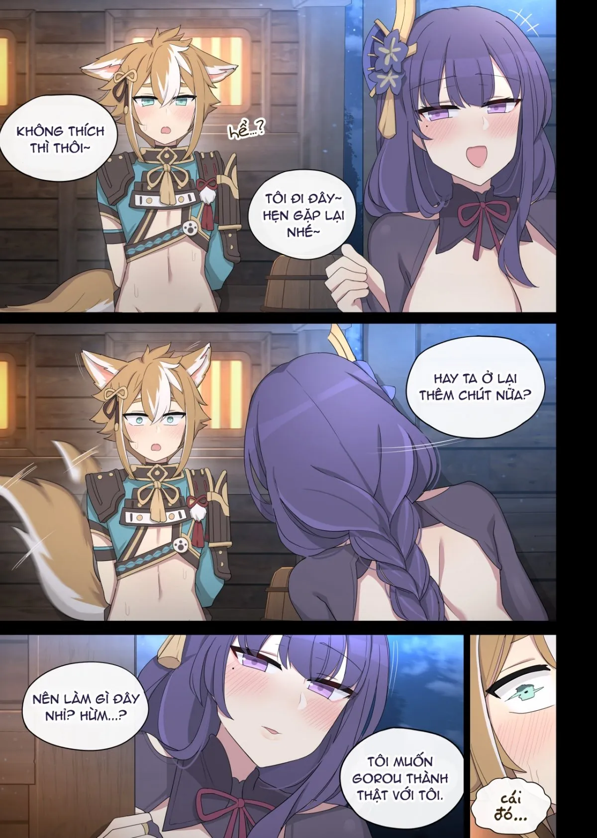 HentaiVN.net - Ảnh 10 - Raiden & Gorou - Sneak 100