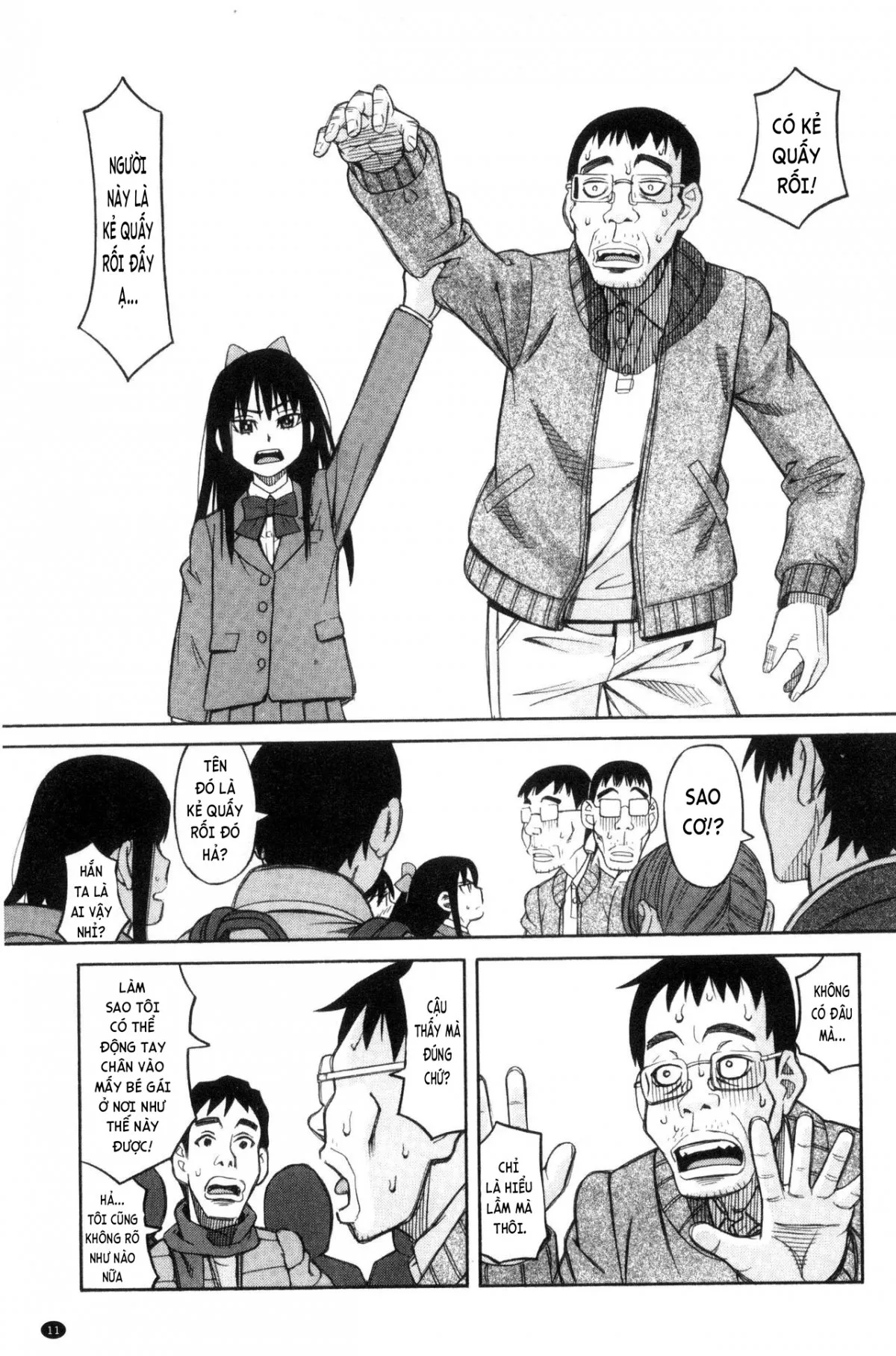 HentaiVN.net - Ảnh 12 - Hidoi Koto Shinaide [ひどいことしないで] - Chap 1