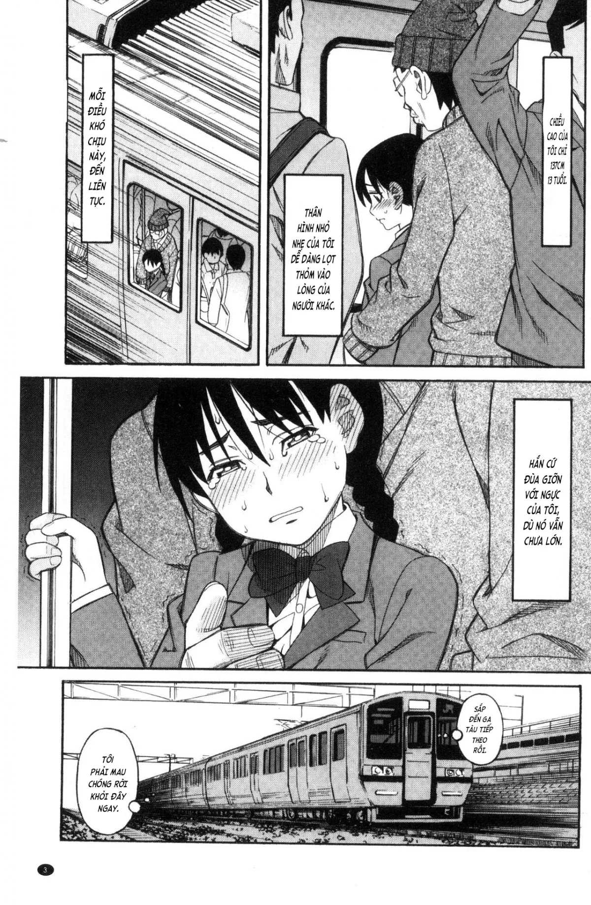 HentaiVN.net - Ảnh 4 - Hidoi Koto Shinaide [ひどいことしないで] - Chap 1