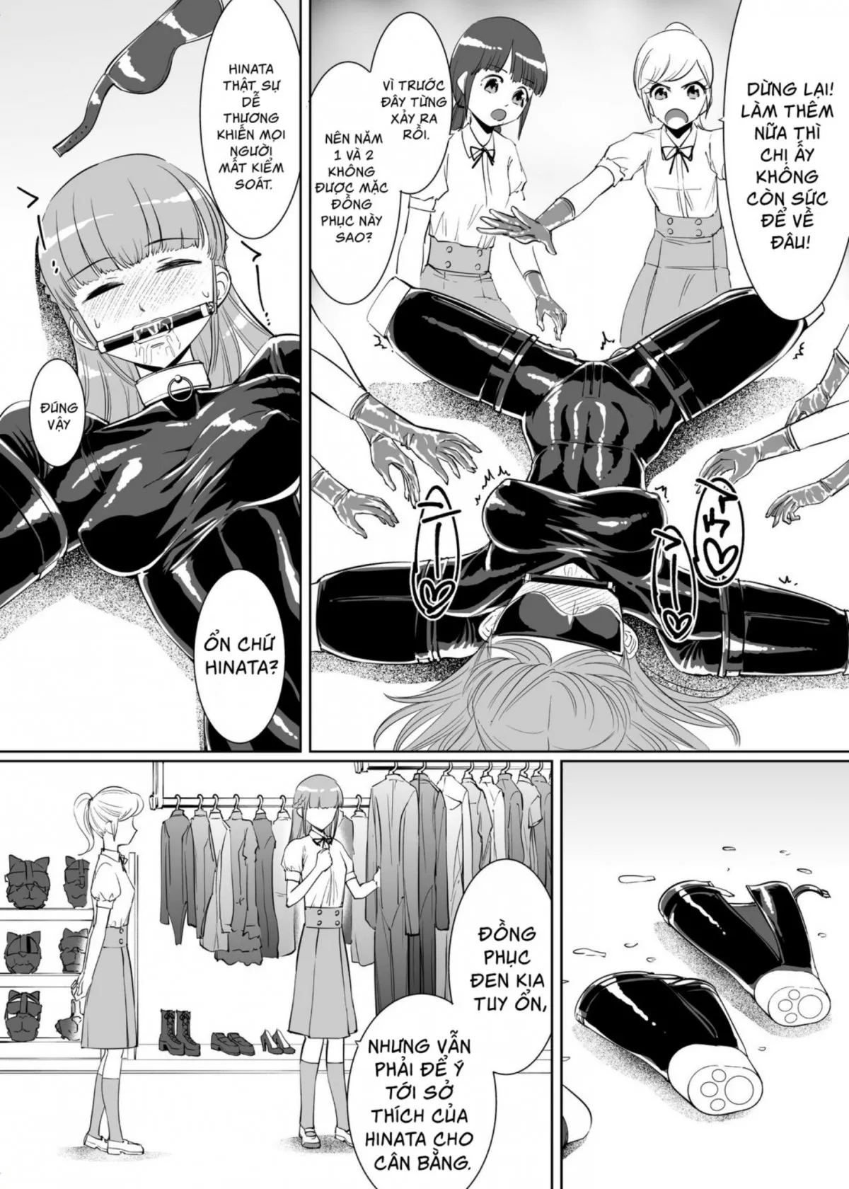 HentaiVN.net - Ảnh 13 - Câu lạc bộ chó của trường nữ sinh Rouran [Rouran Joshi Gakuen Hitoinu-bu] - Oneshot