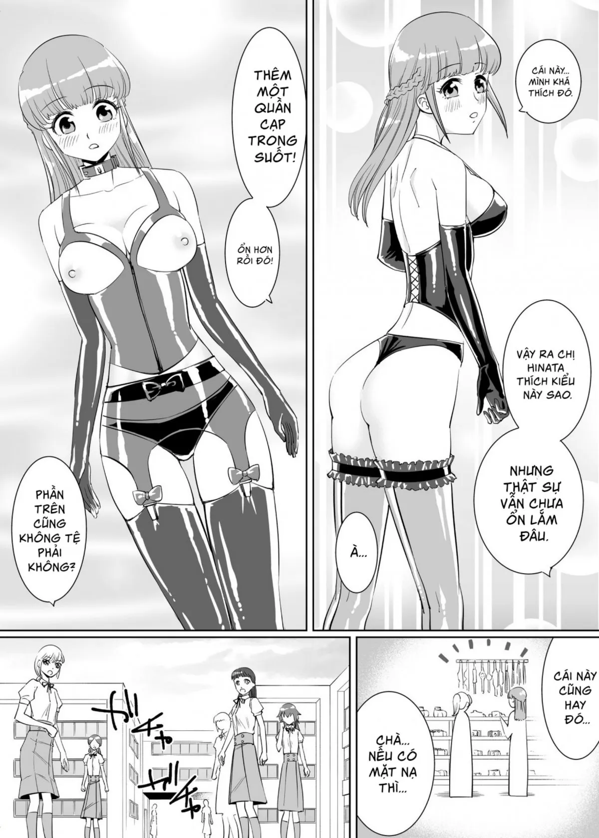 HentaiVN.net - Ảnh 14 - Câu lạc bộ chó của trường nữ sinh Rouran [Rouran Joshi Gakuen Hitoinu-bu] - Oneshot