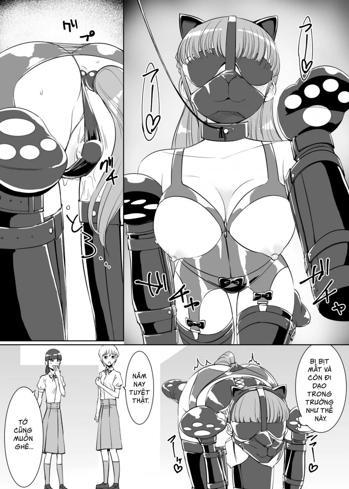 HentaiVN.net - Ảnh 15 - Câu lạc bộ chó của trường nữ sinh Rouran [Rouran Joshi Gakuen Hitoinu-bu] - Oneshot