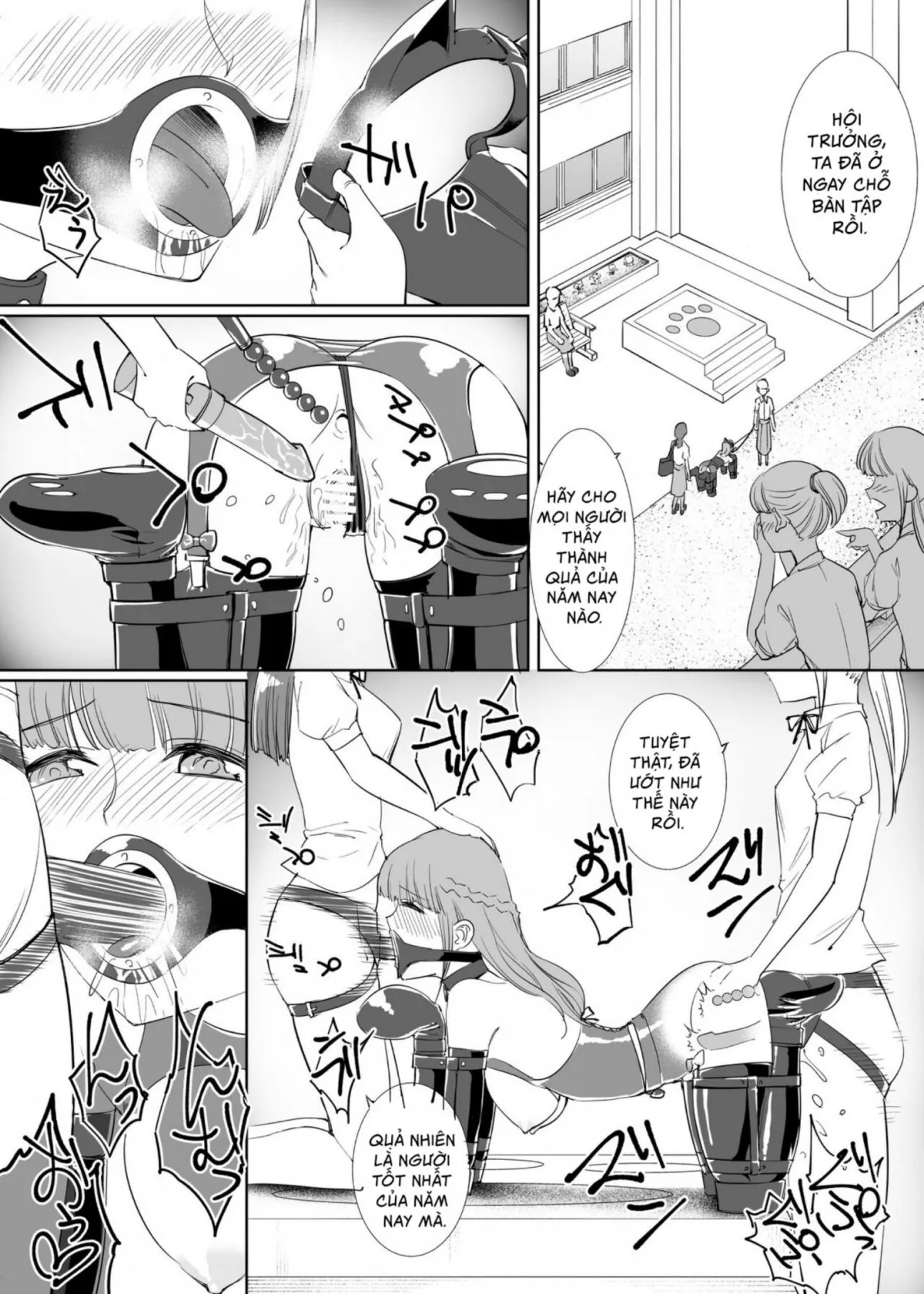 HentaiVN.net - Ảnh 17 - Câu lạc bộ chó của trường nữ sinh Rouran [Rouran Joshi Gakuen Hitoinu-bu] - Oneshot