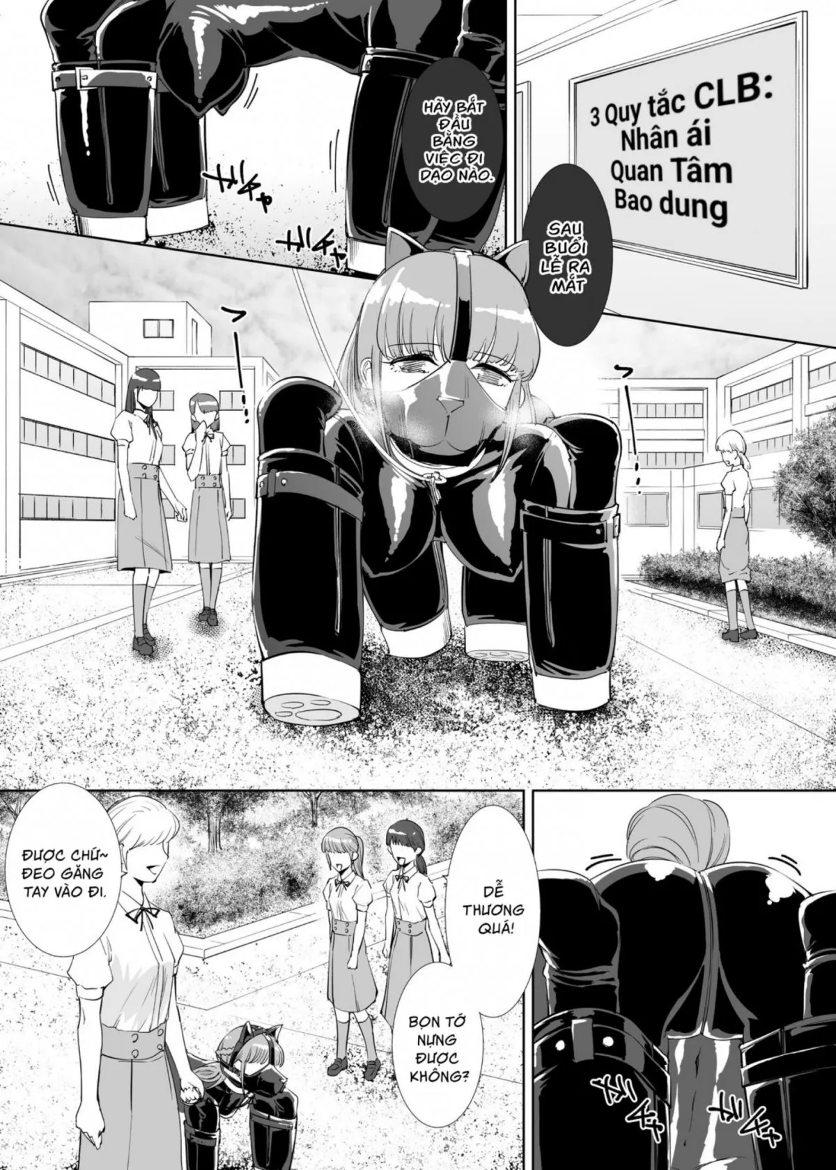 HentaiVN.net - Ảnh 7 - Câu lạc bộ chó của trường nữ sinh Rouran [Rouran Joshi Gakuen Hitoinu-bu] - Oneshot
