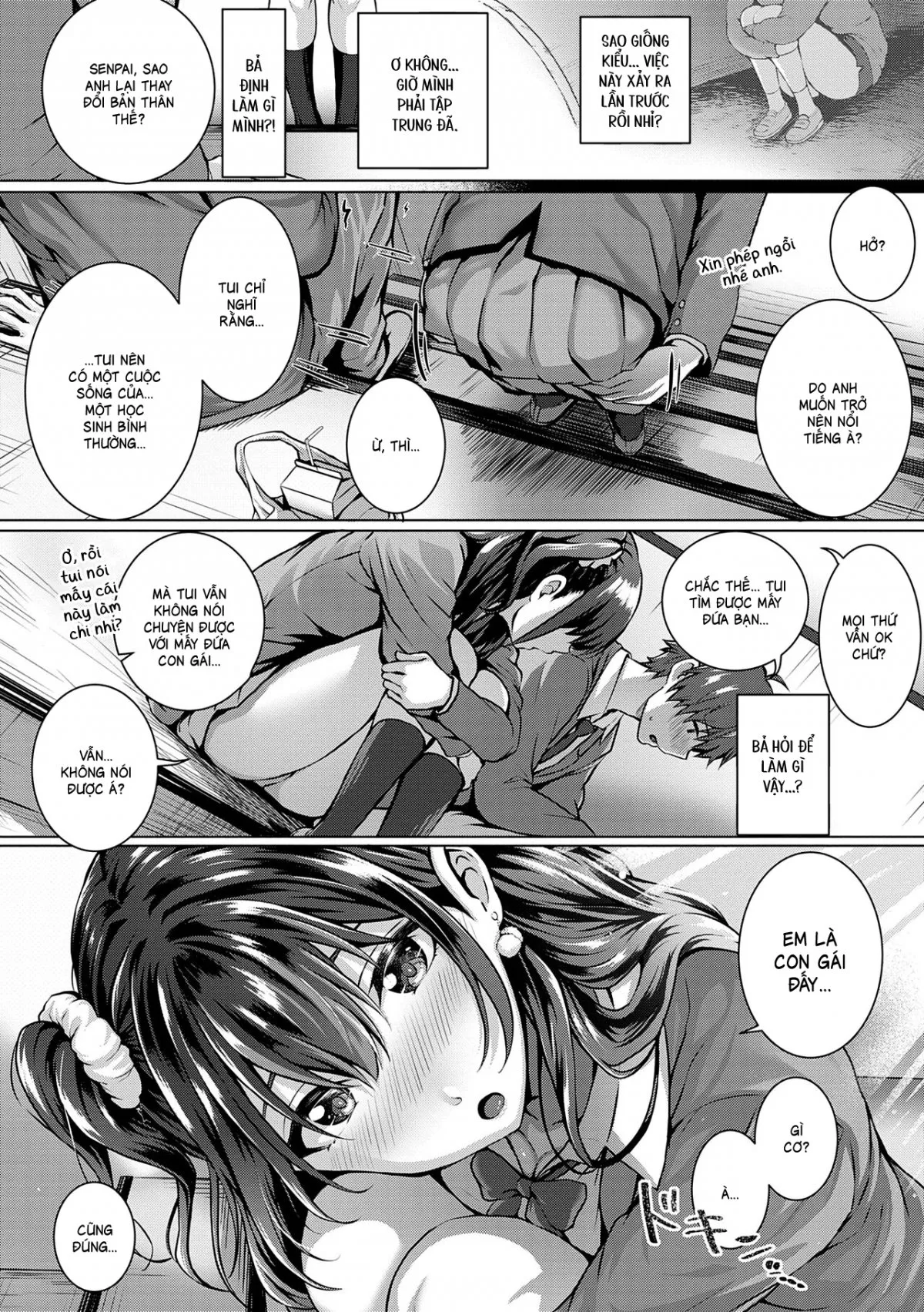 HentaiVN.net - Ảnh 6 - Flag Kaishuu wa Totsuzen ni [The Puzzle Pieces Are Suddenly Coming Together] - Chapter 1