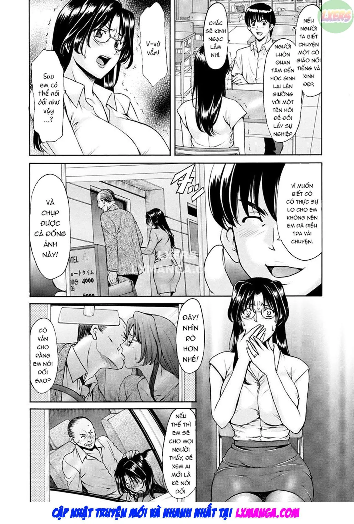HentaiVN.net - Ảnh 11 - Jokyoushi Hunt - Chap 1