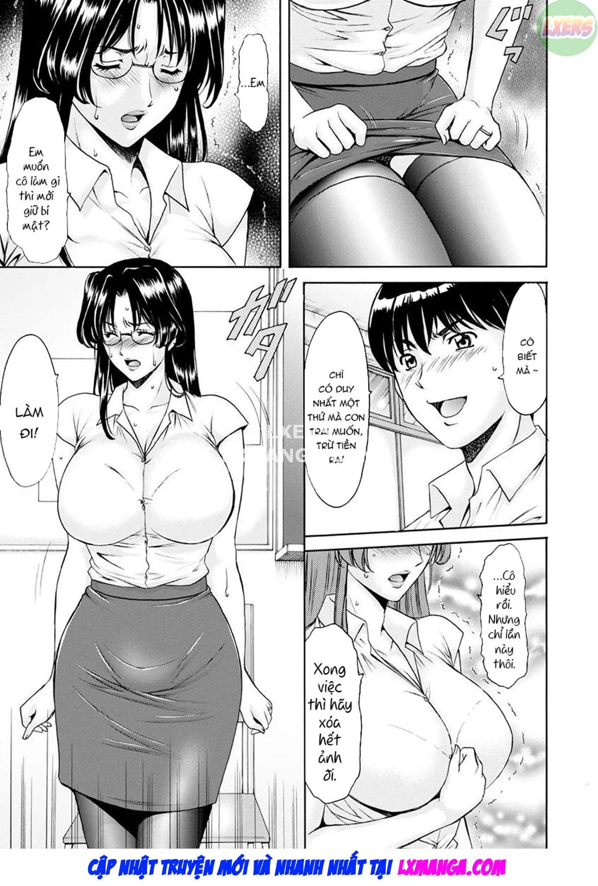 HentaiVN.net - Ảnh 12 - Jokyoushi Hunt - Chap 1