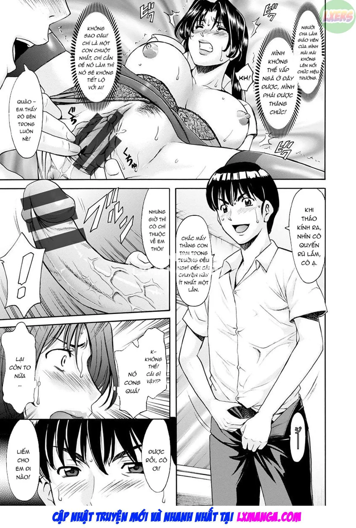 HentaiVN.net - Ảnh 14 - Jokyoushi Hunt - Chap 1