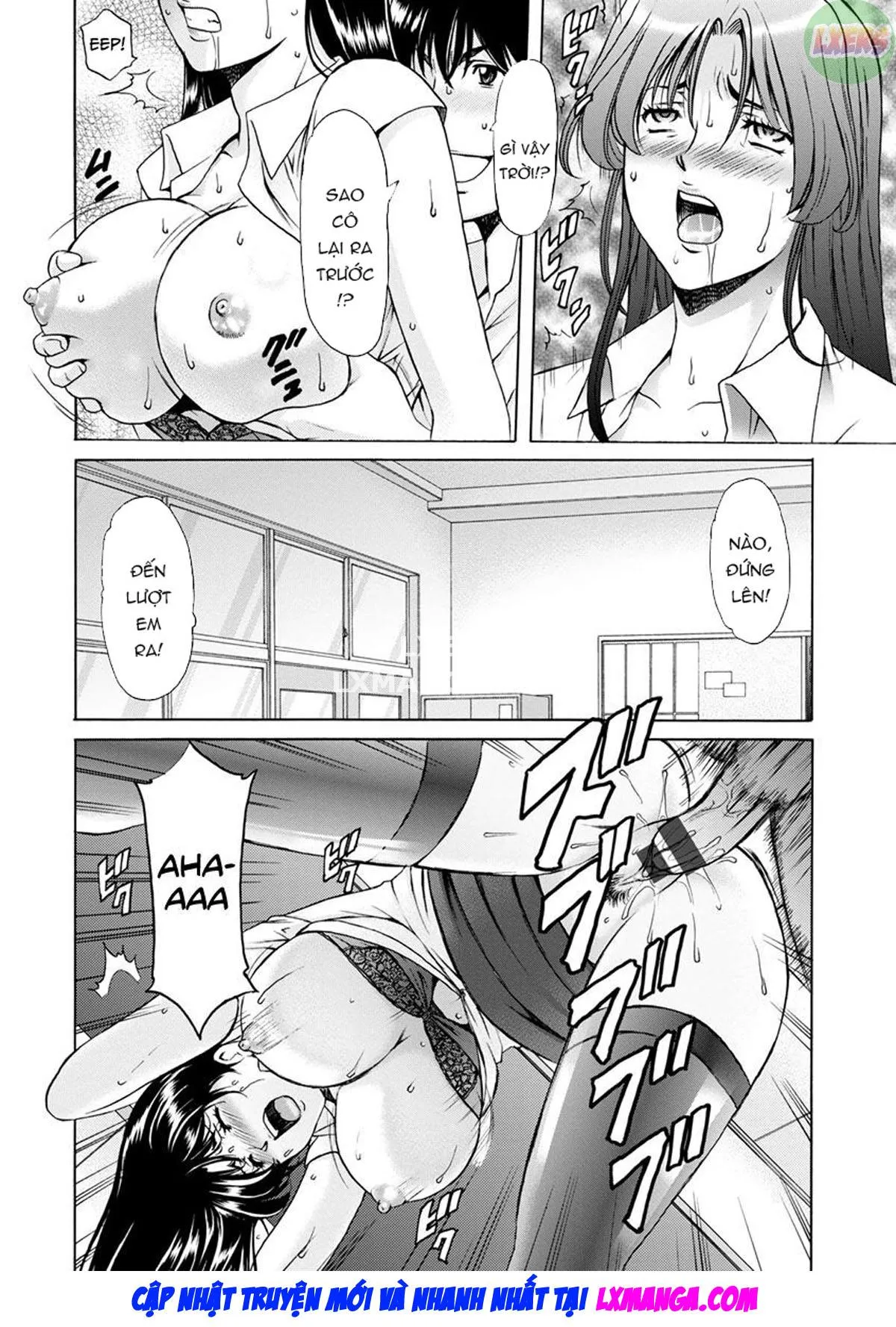 HentaiVN.net - Ảnh 21 - Jokyoushi Hunt - Chap 1