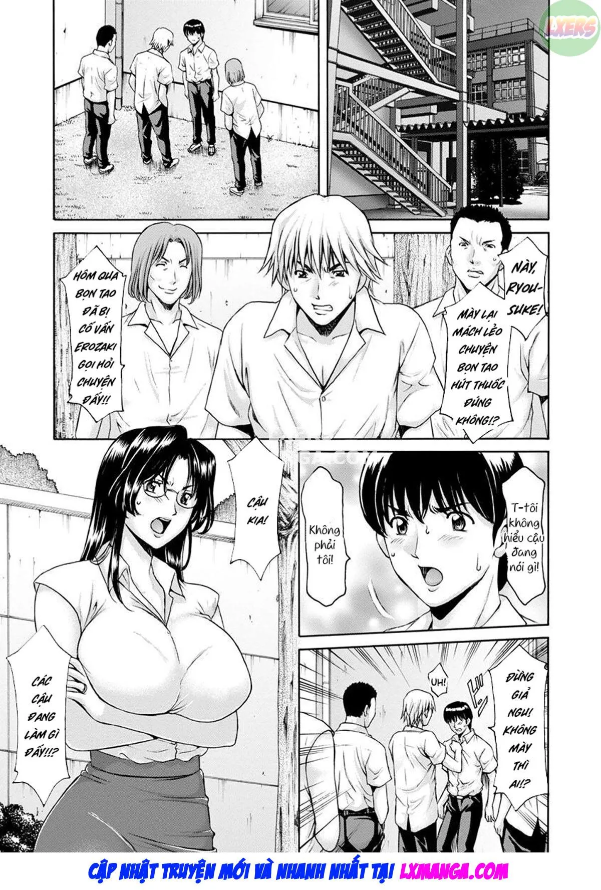 HentaiVN.net - Ảnh 8 - Jokyoushi Hunt - Chap 1