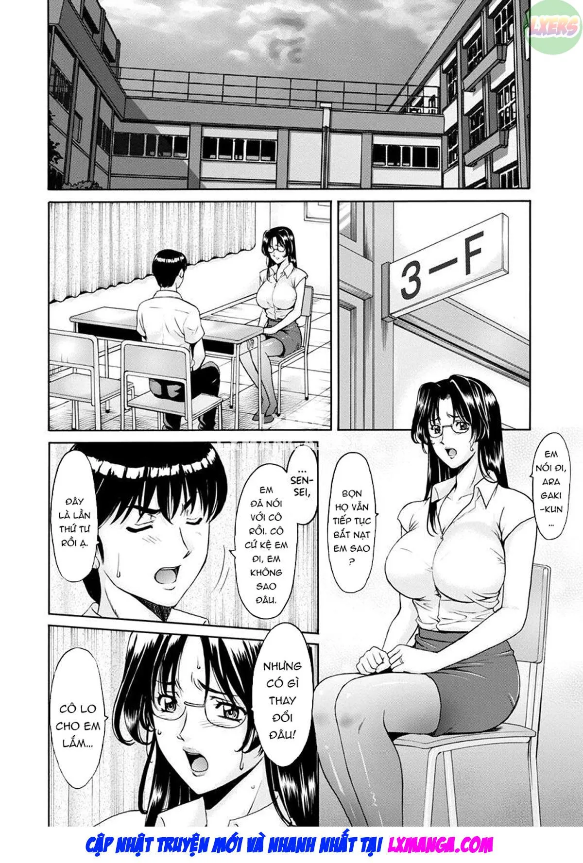 HentaiVN.net - Ảnh 9 - Jokyoushi Hunt - Chap 1