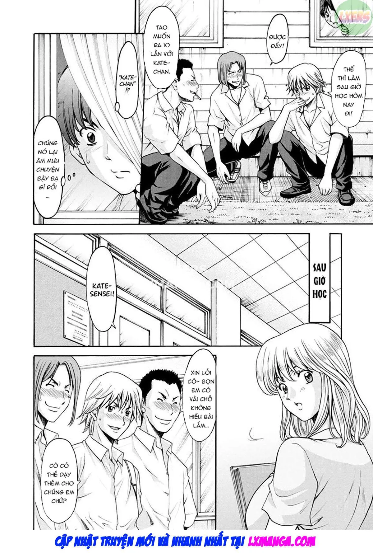 HentaiVN.net - Ảnh 5 - Jokyoushi Hunt - Chap 3