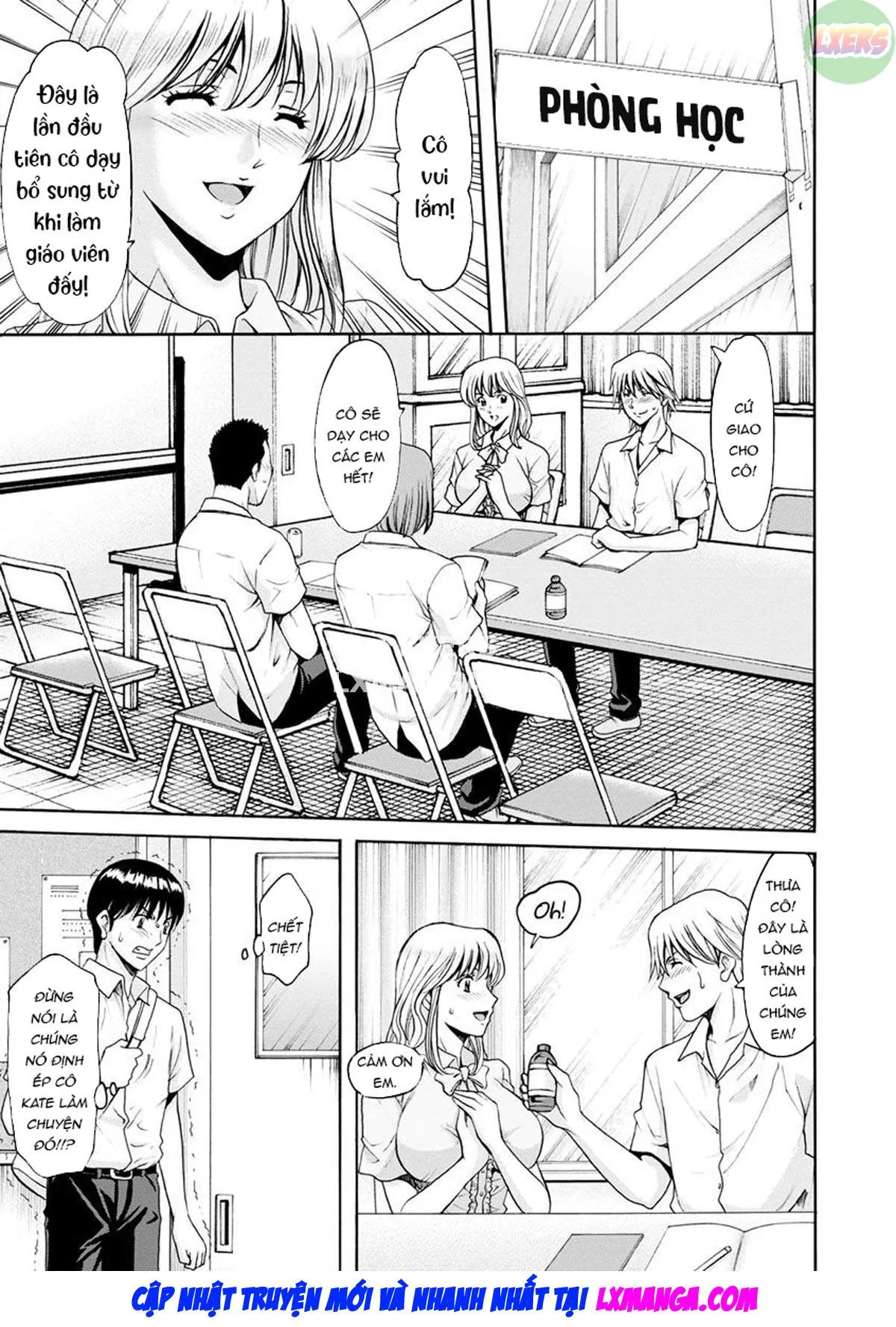 HentaiVN.net - Ảnh 6 - Jokyoushi Hunt - Chap 3