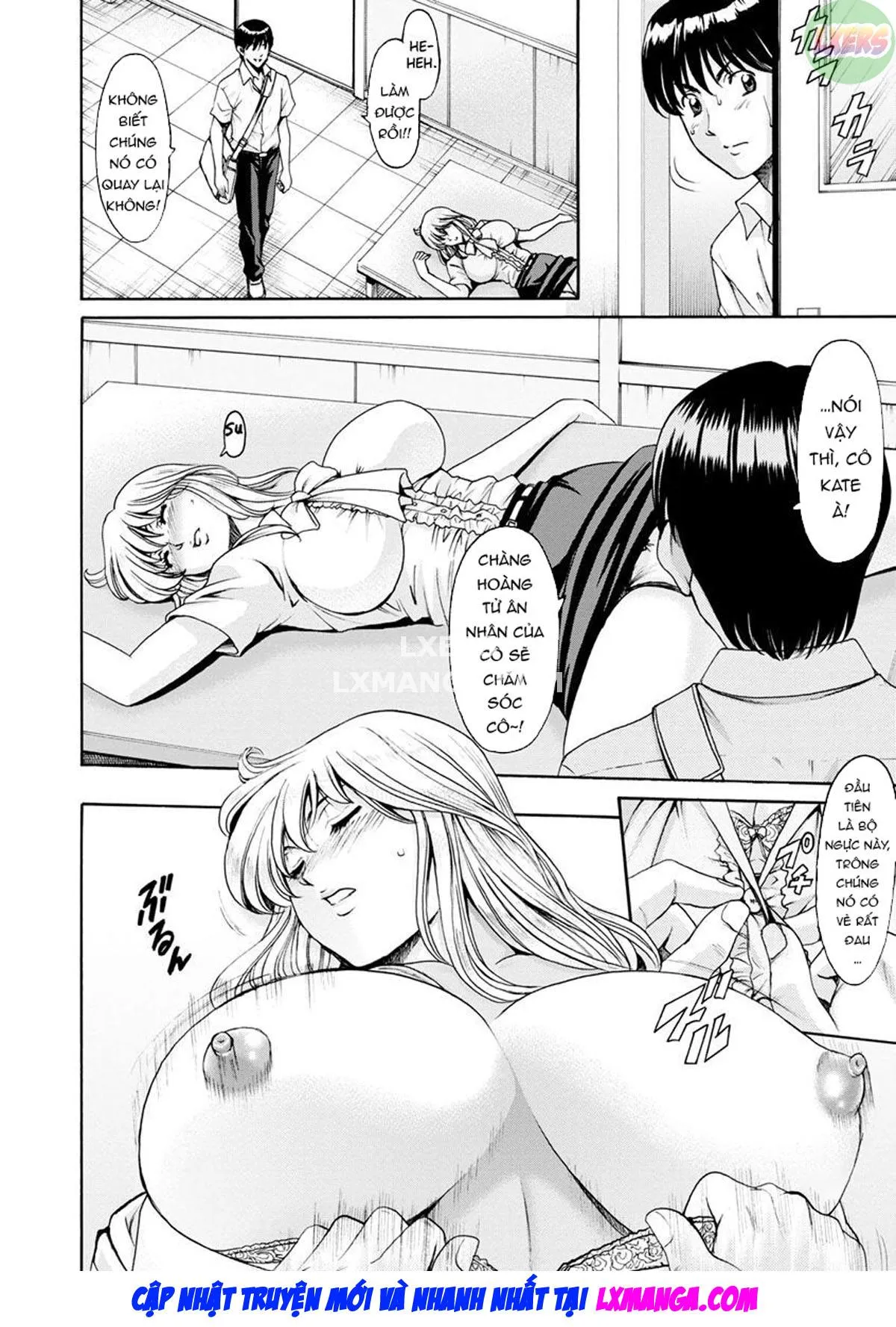 HentaiVN.net - Ảnh 9 - Jokyoushi Hunt - Chap 3