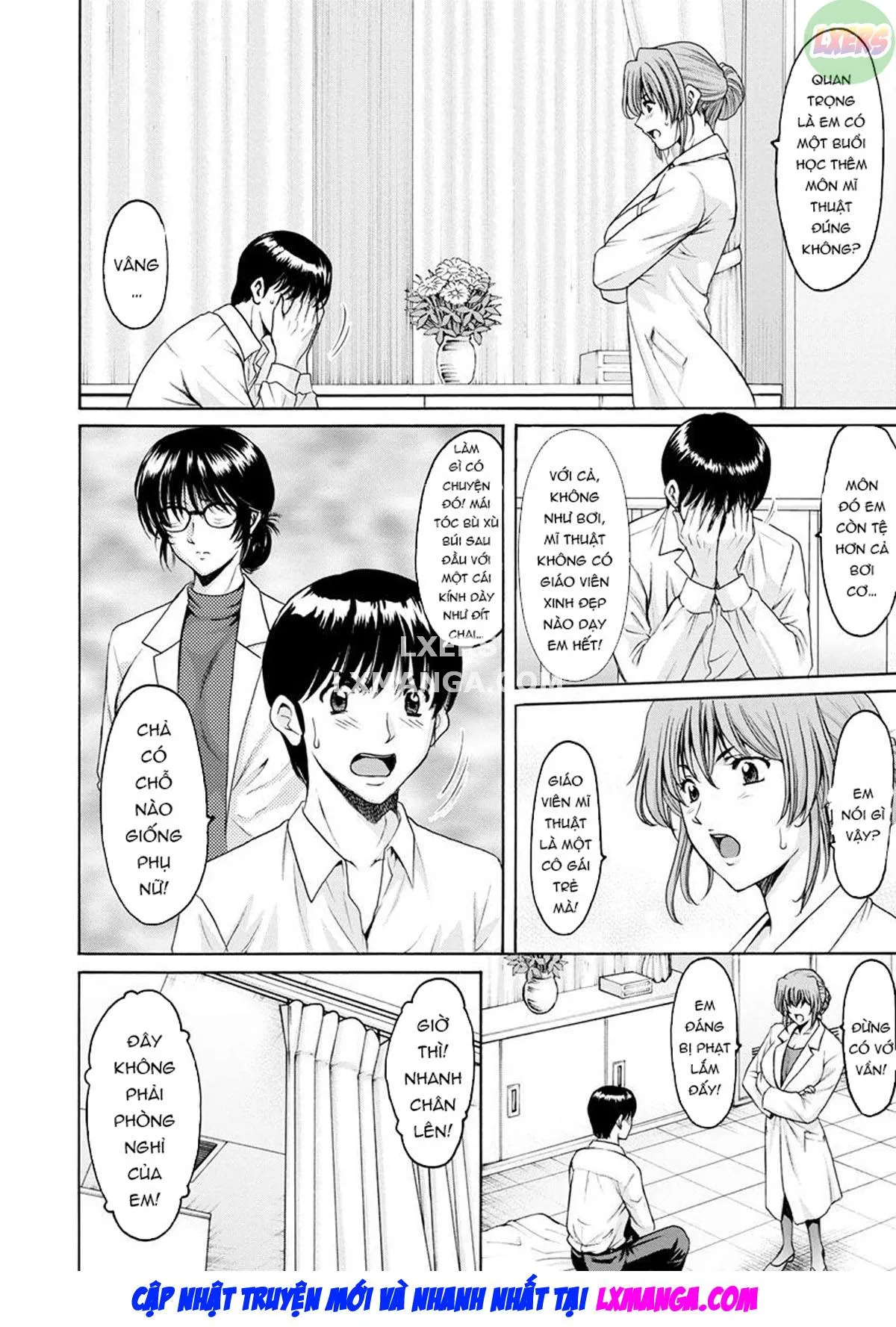 HentaiVN.net - Ảnh 3 - Jokyoushi Hunt - Chap 4