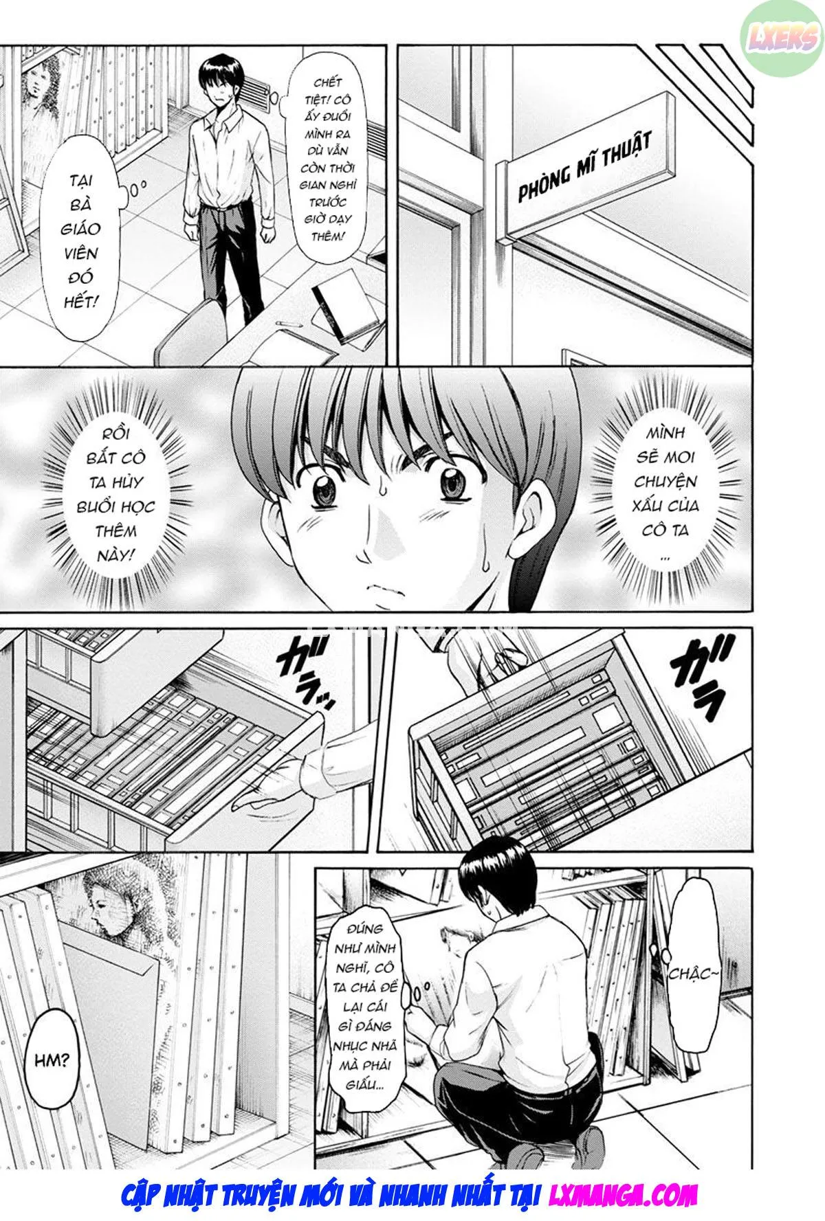 HentaiVN.net - Ảnh 4 - Jokyoushi Hunt - Chap 4
