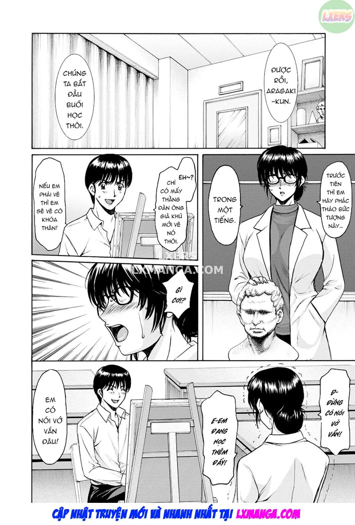 HentaiVN.net - Ảnh 5 - Jokyoushi Hunt - Chap 4