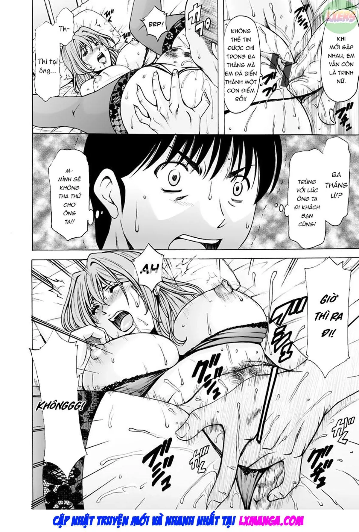 HentaiVN.net - Ảnh 11 - Jokyoushi Hunt - Chap 5