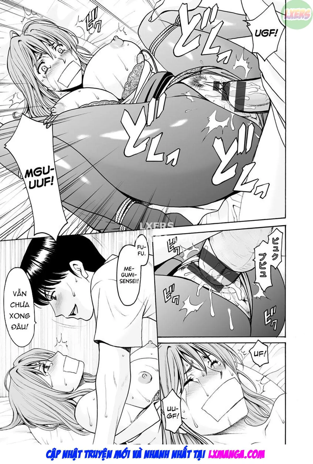 HentaiVN.net - Ảnh 10 - Jokyoushi Hunt - Chap 6