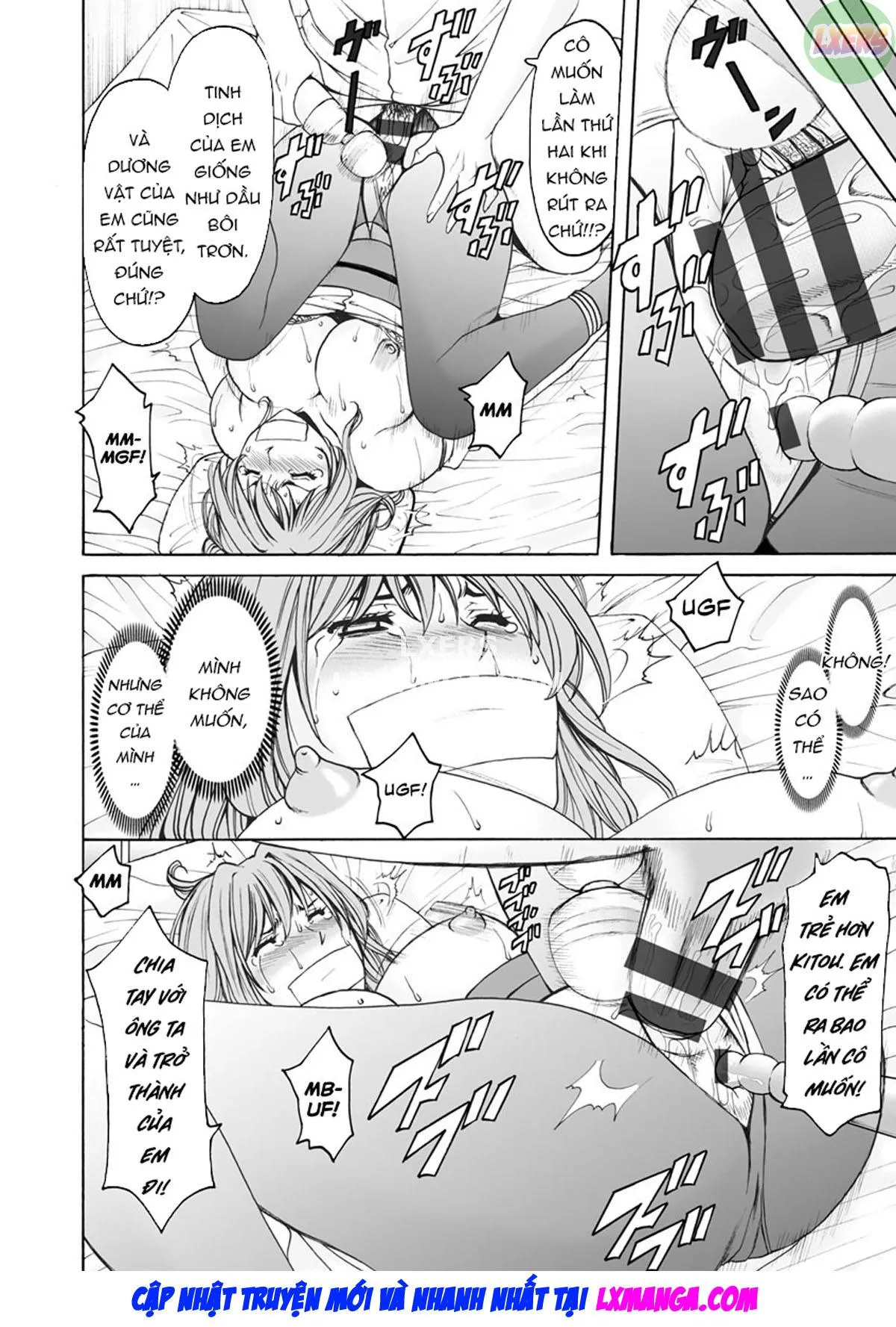 HentaiVN.net - Ảnh 11 - Jokyoushi Hunt - Chap 6