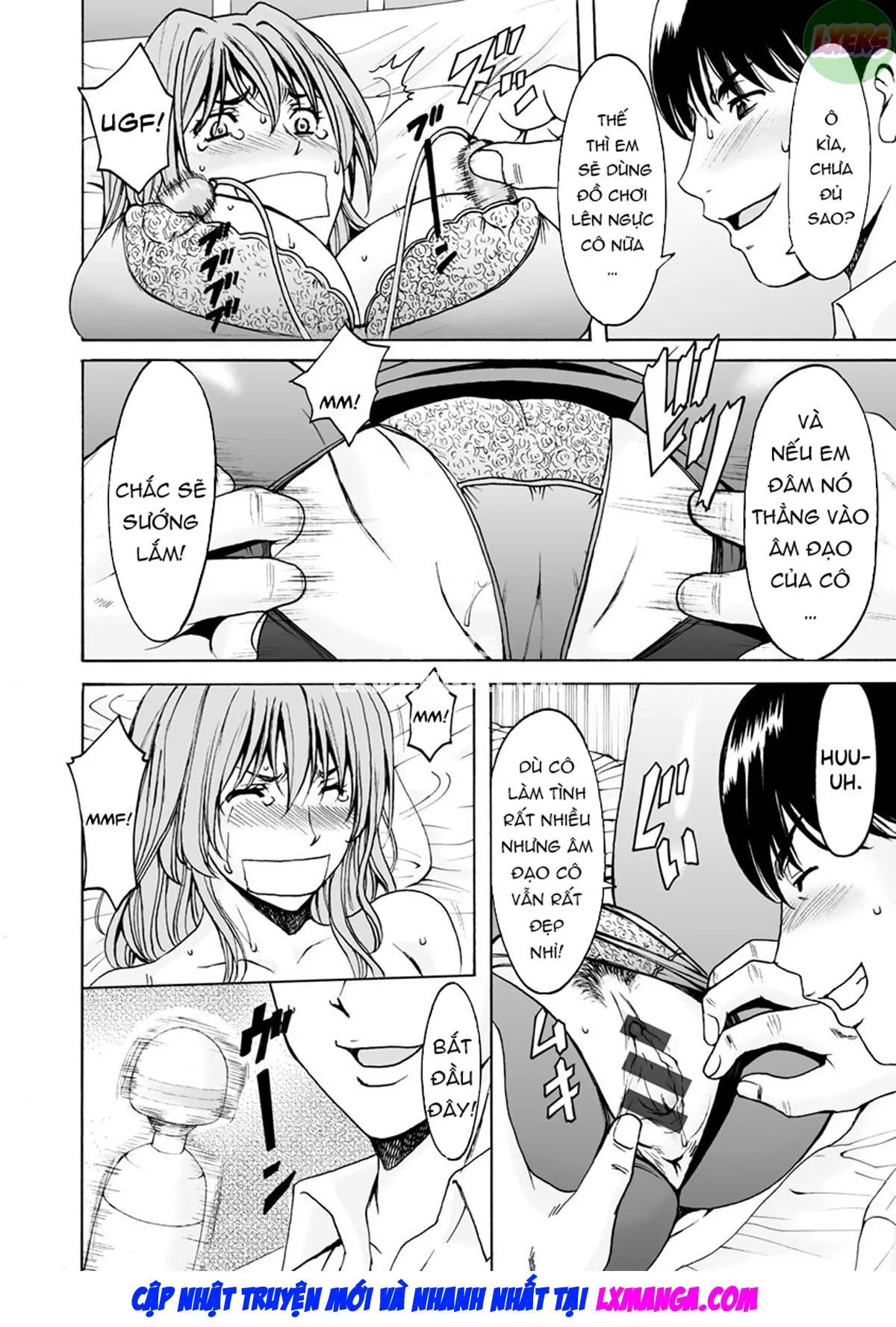 HentaiVN.net - Ảnh 5 - Jokyoushi Hunt - Chap 6