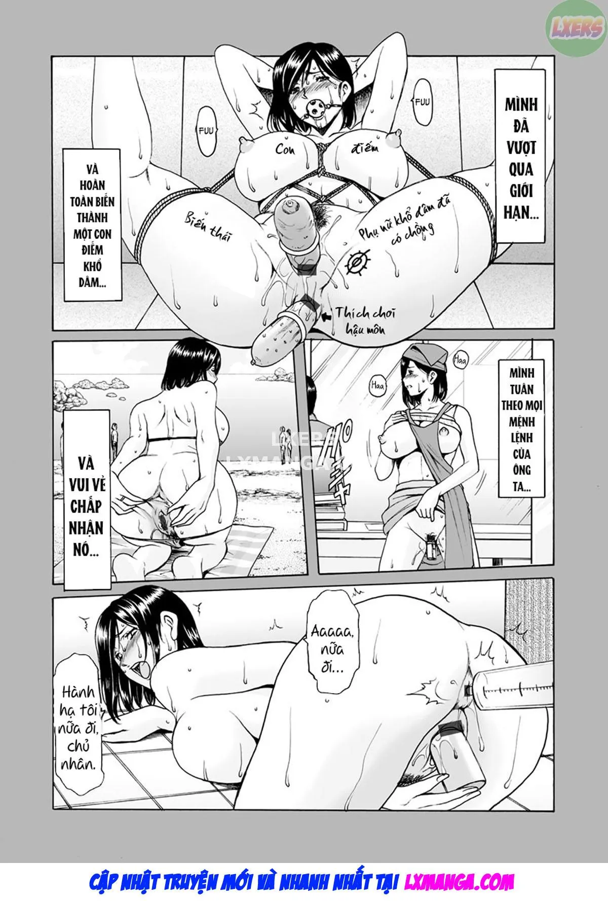HentaiVN.net - Ảnh 14 - Jokyoushi Hunt - Chap 8 - END