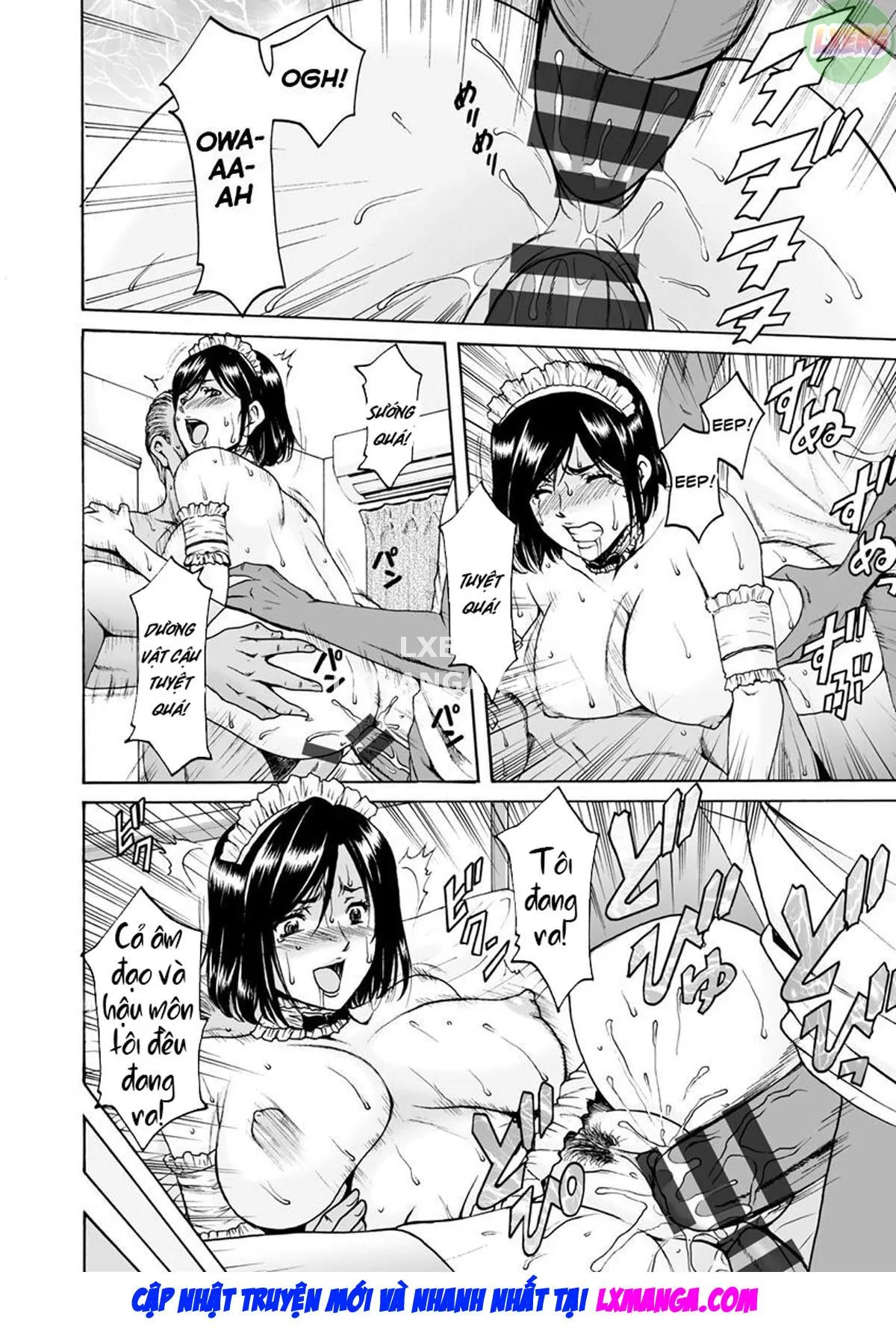 HentaiVN.net - Ảnh 19 - Jokyoushi Hunt - Chap 8 - END