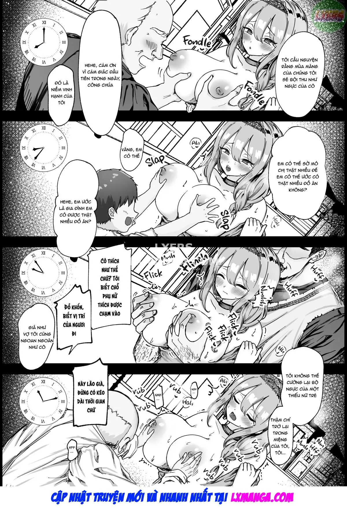 HentaiVN.net - Ảnh 13 - Công Chúa Bị Nguyền Rủa Và Kỵ Sĩ Còn Trinh - Oneshot