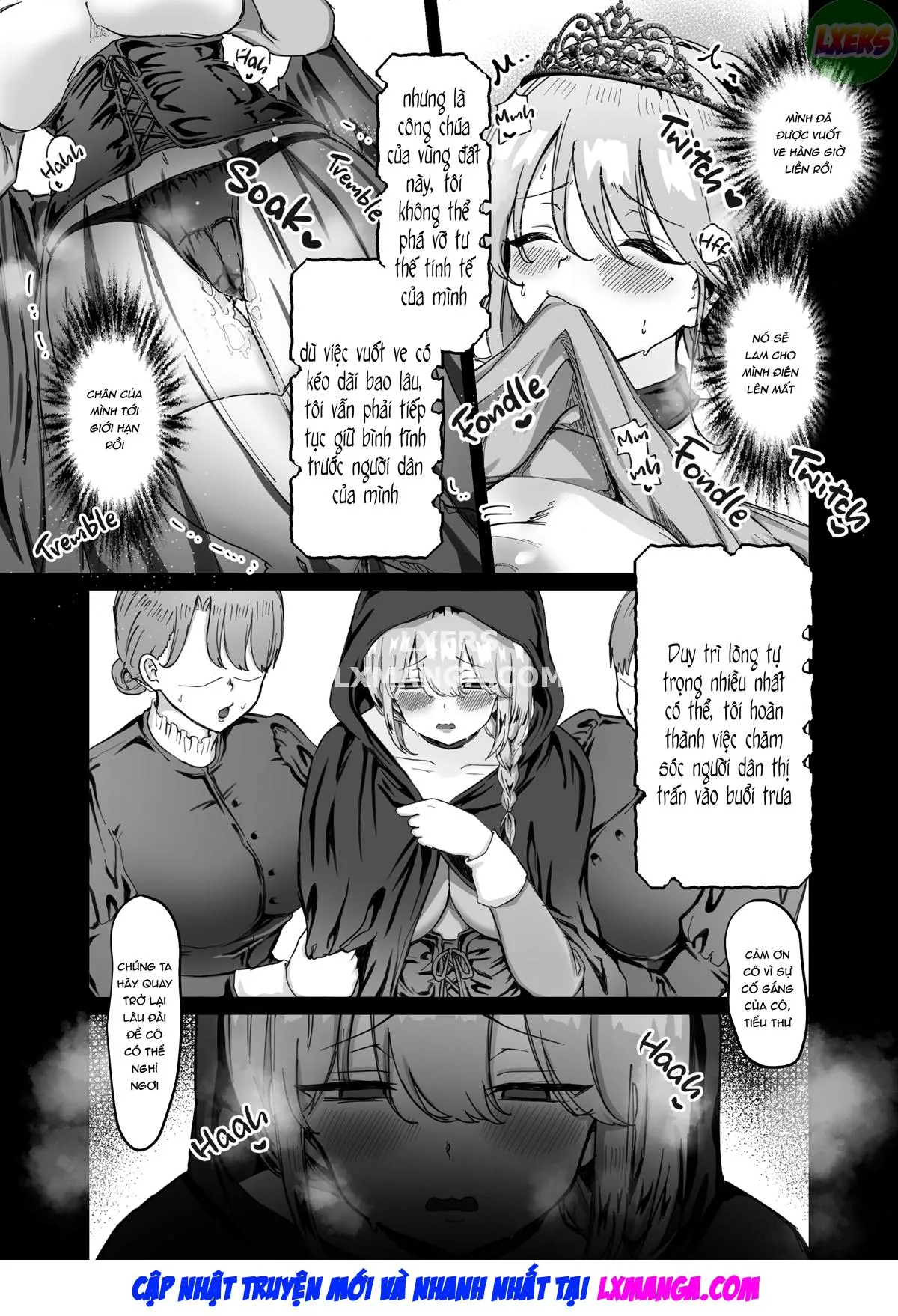 HentaiVN.net - Ảnh 14 - Công Chúa Bị Nguyền Rủa Và Kỵ Sĩ Còn Trinh - Oneshot