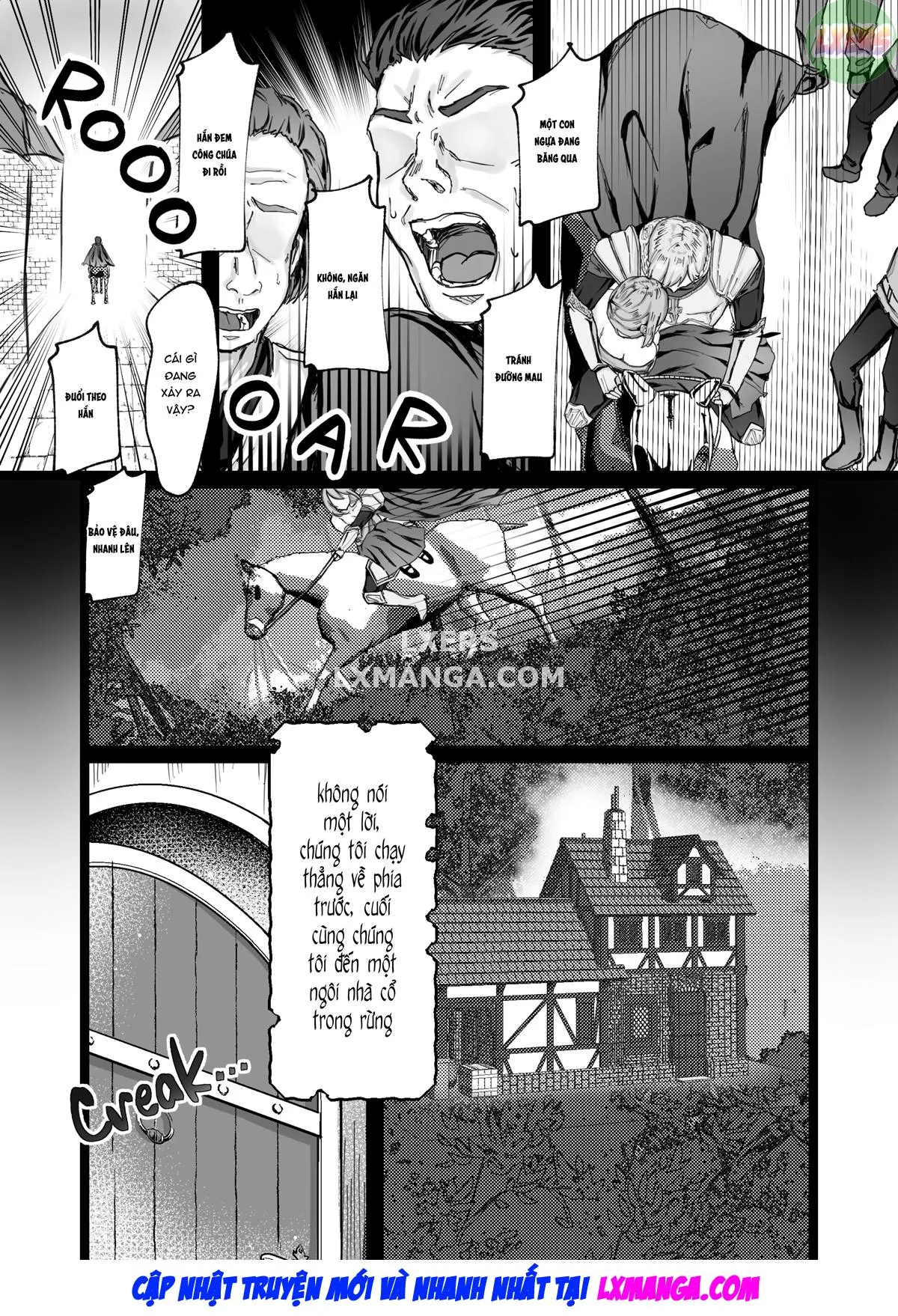 HentaiVN.net - Ảnh 29 - Công Chúa Bị Nguyền Rủa Và Kỵ Sĩ Còn Trinh - Oneshot