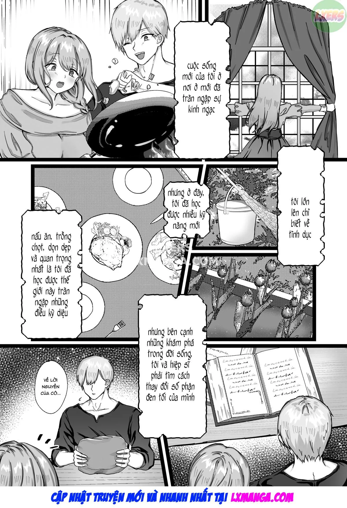 HentaiVN.net - Ảnh 35 - Công Chúa Bị Nguyền Rủa Và Kỵ Sĩ Còn Trinh - Oneshot