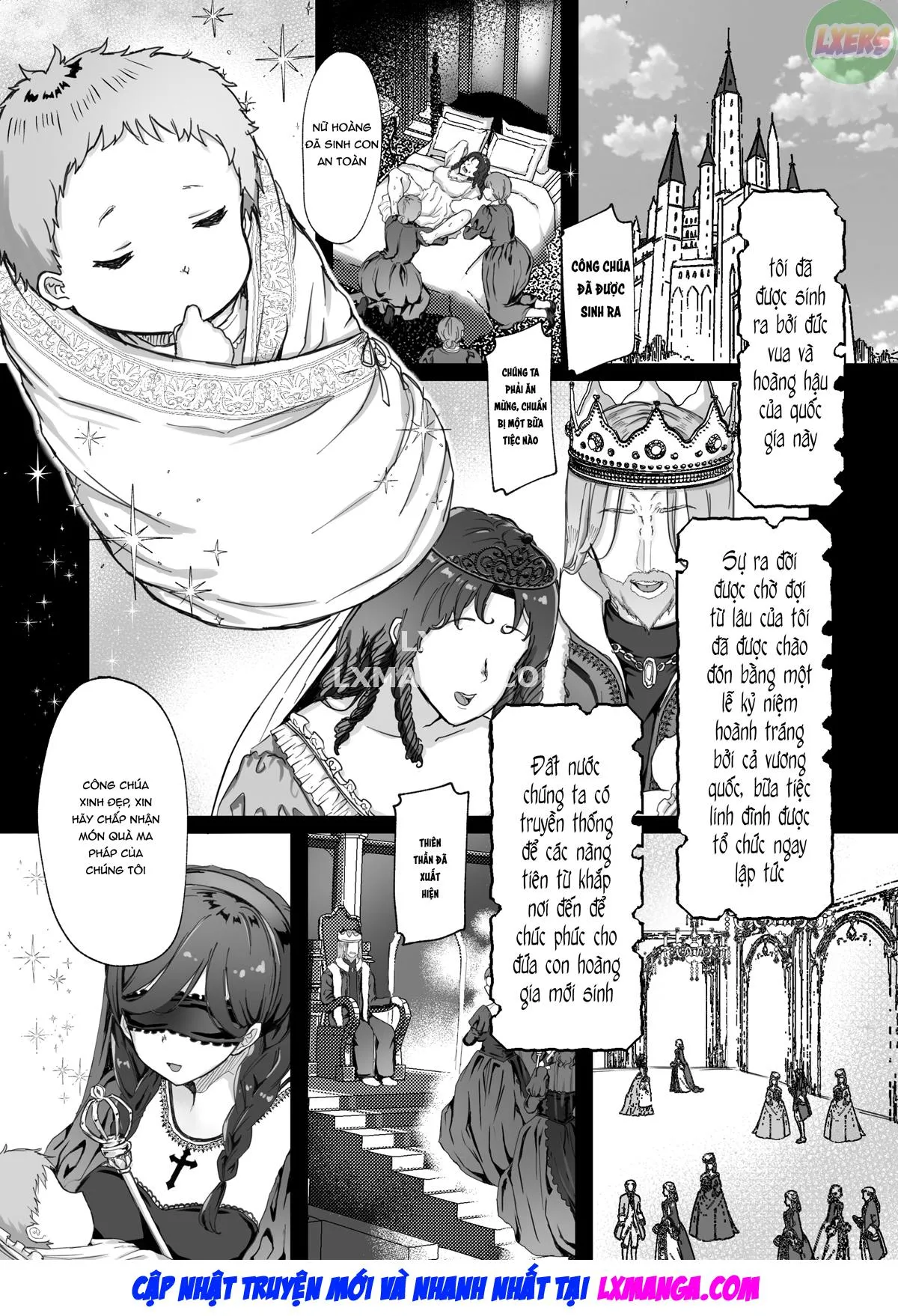 HentaiVN.net - Ảnh 5 - Công Chúa Bị Nguyền Rủa Và Kỵ Sĩ Còn Trinh - Oneshot